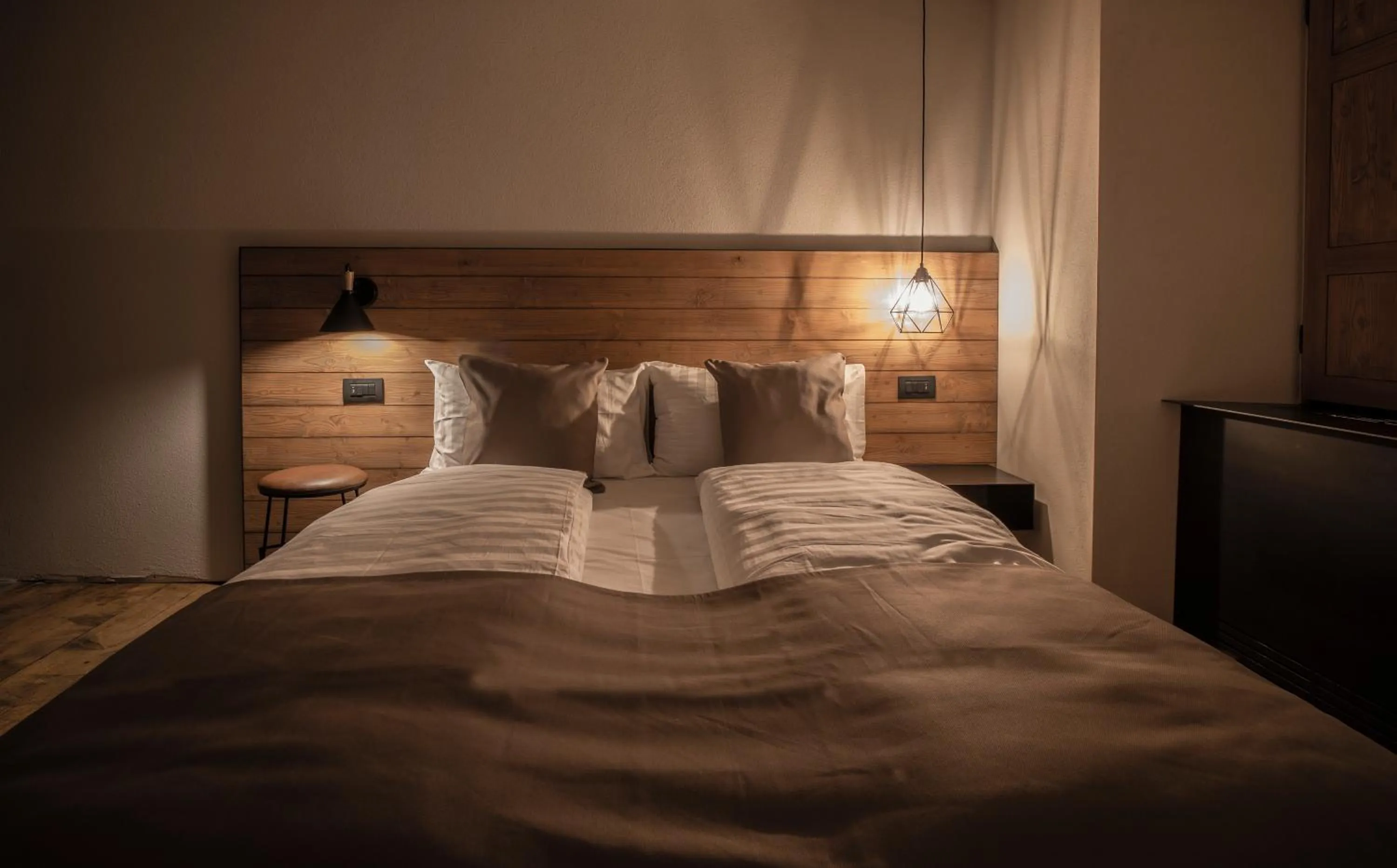 Bed in Casa Pasini-Foresteria