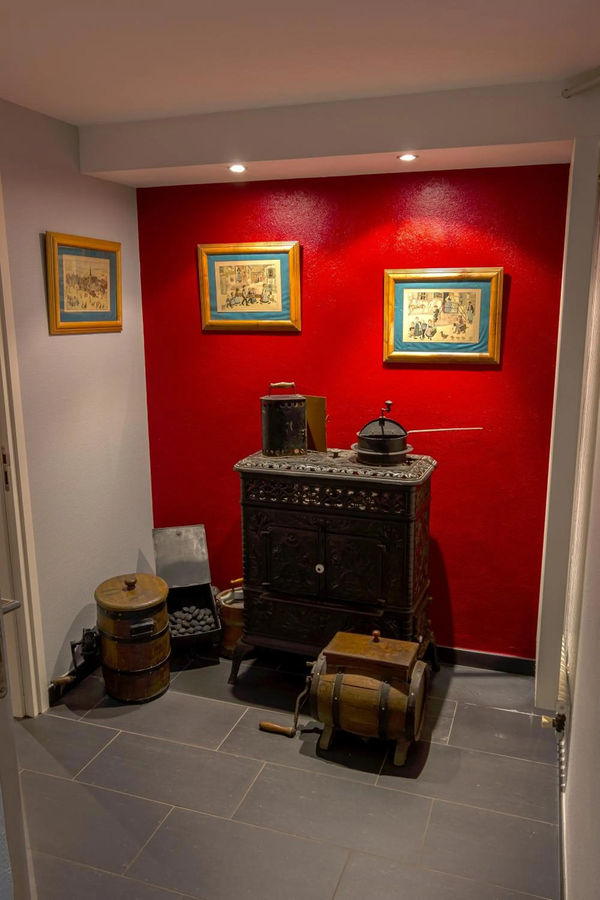 Decorative detail in Hôtel Restaurant et Spa Au Tilleul