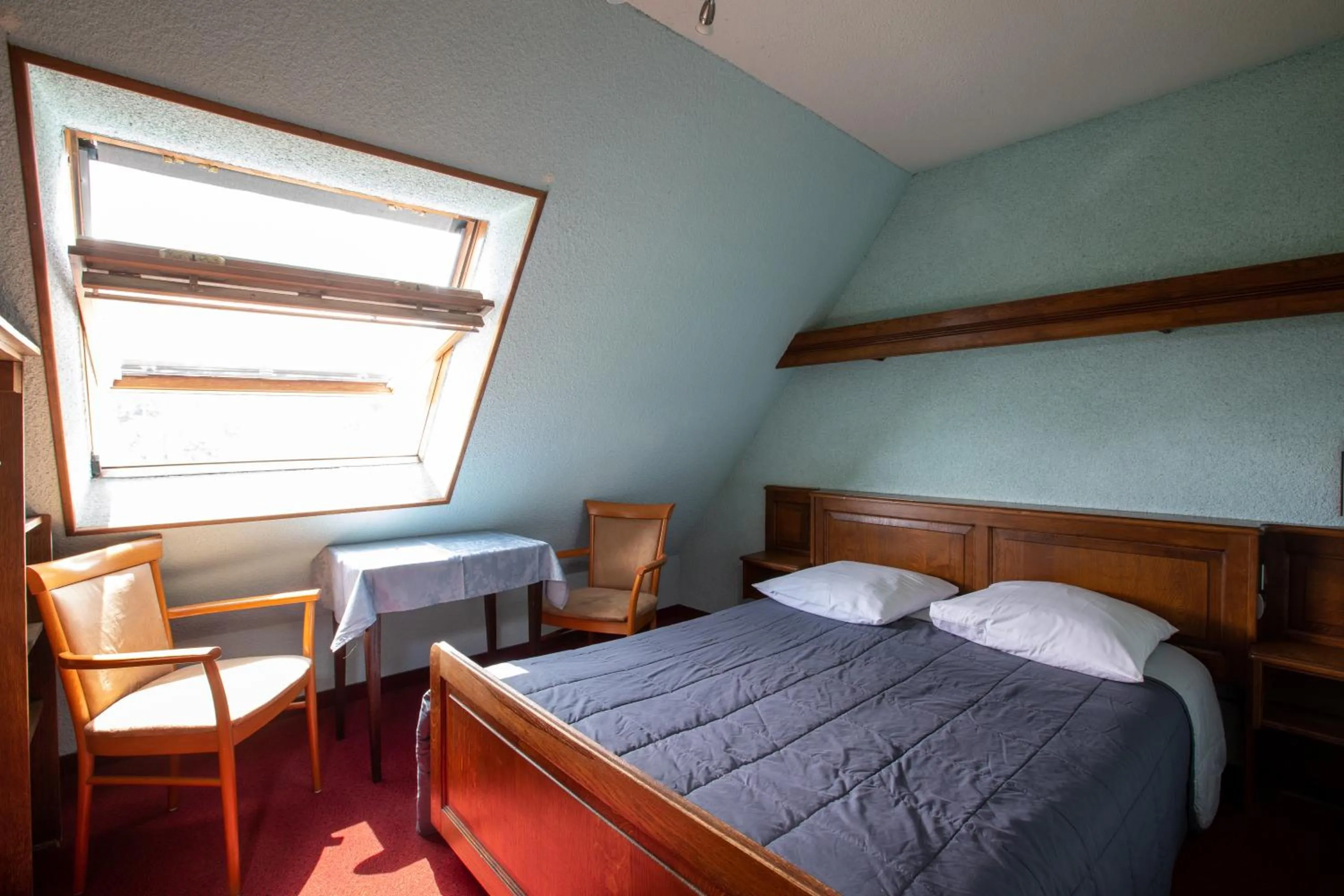 Bed in Hôtel Restaurant et Spa Au Tilleul