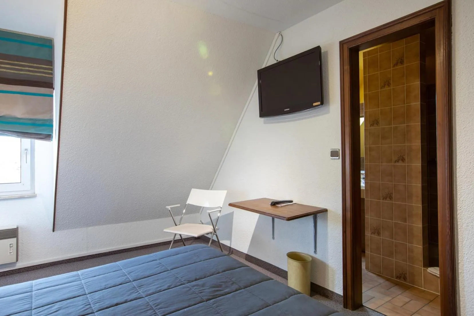 Bed in Hôtel Restaurant et Spa Au Tilleul