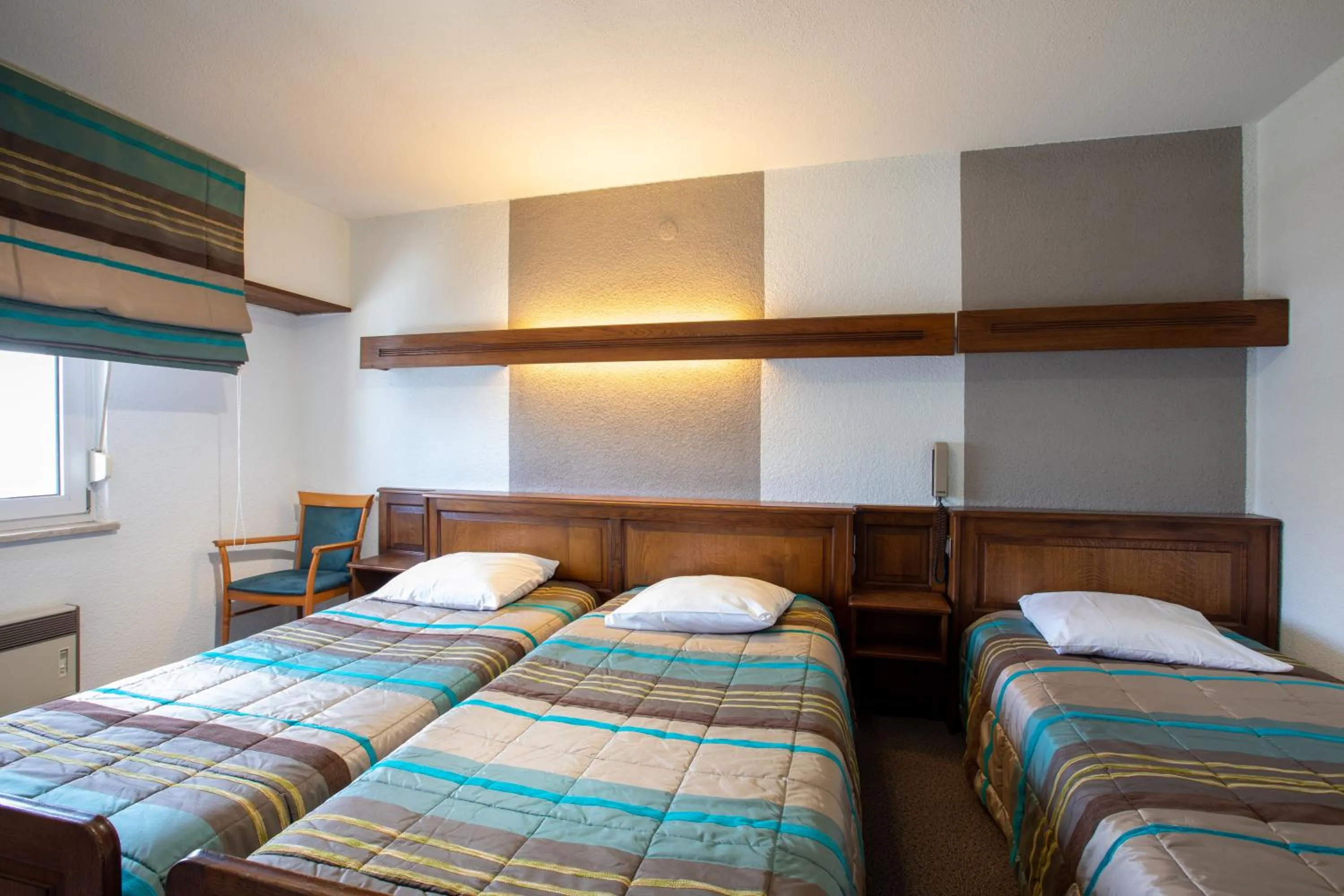 Bed in Hôtel Restaurant et Spa Au Tilleul