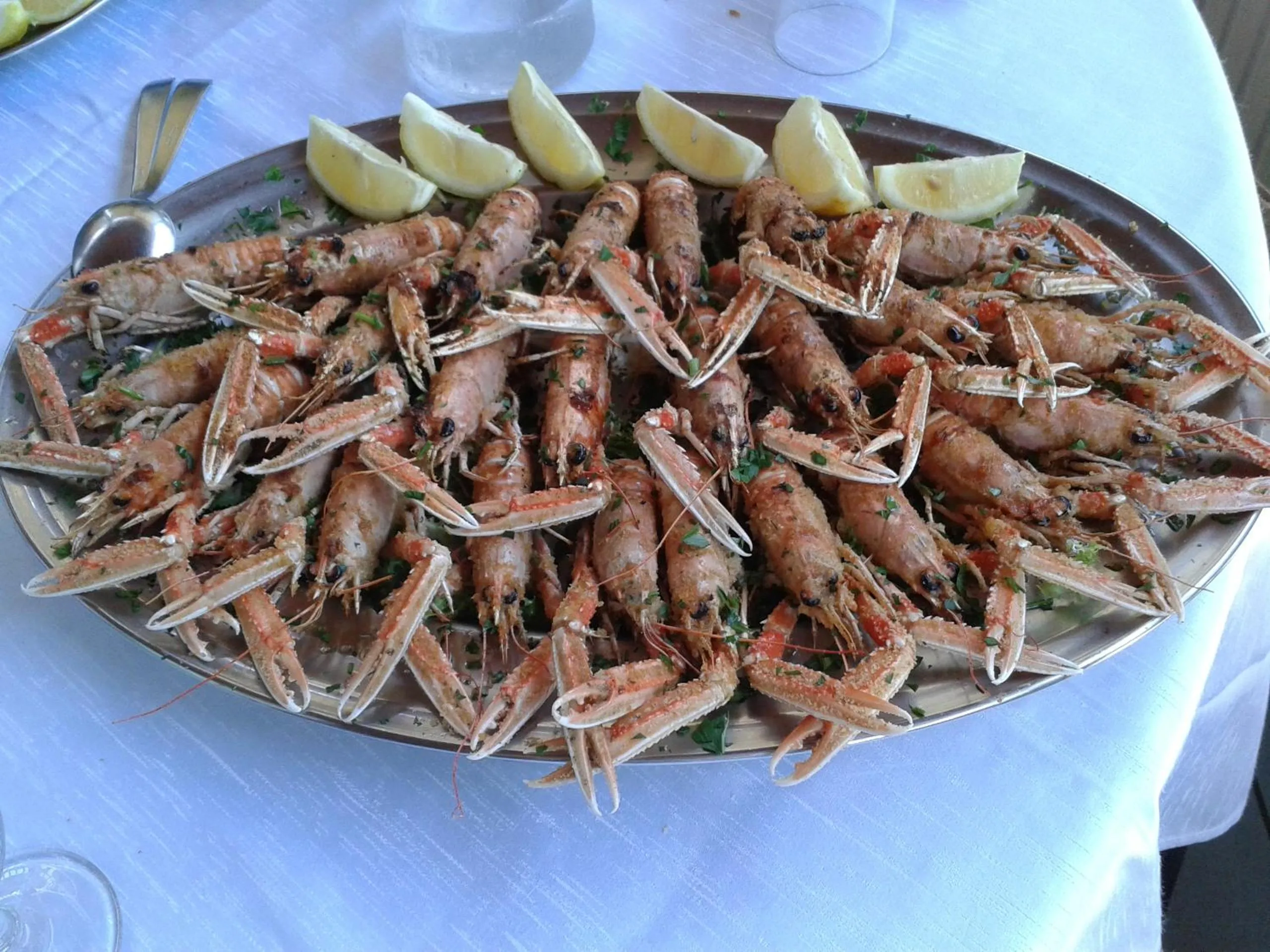 Food close-up in Motel Boston
