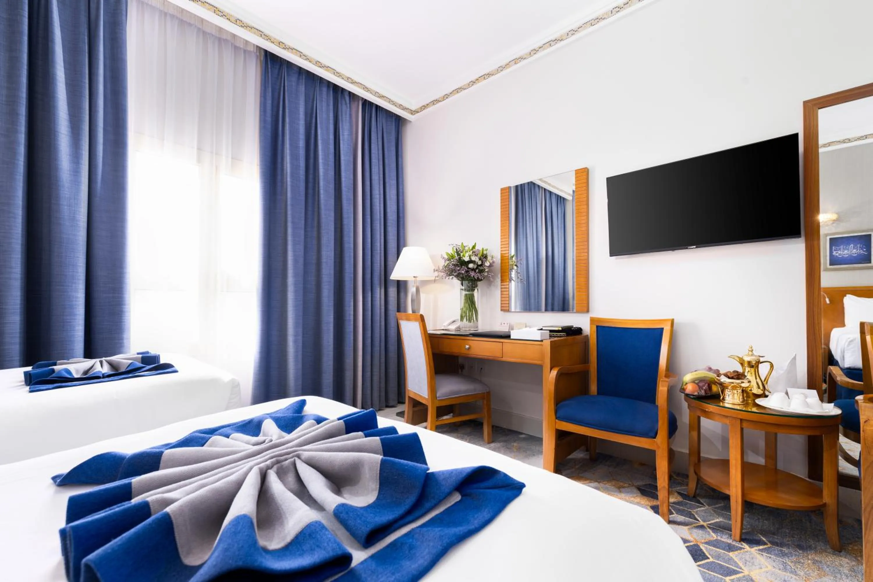 TV and multimedia, Bed in Emaar Grand Hotel