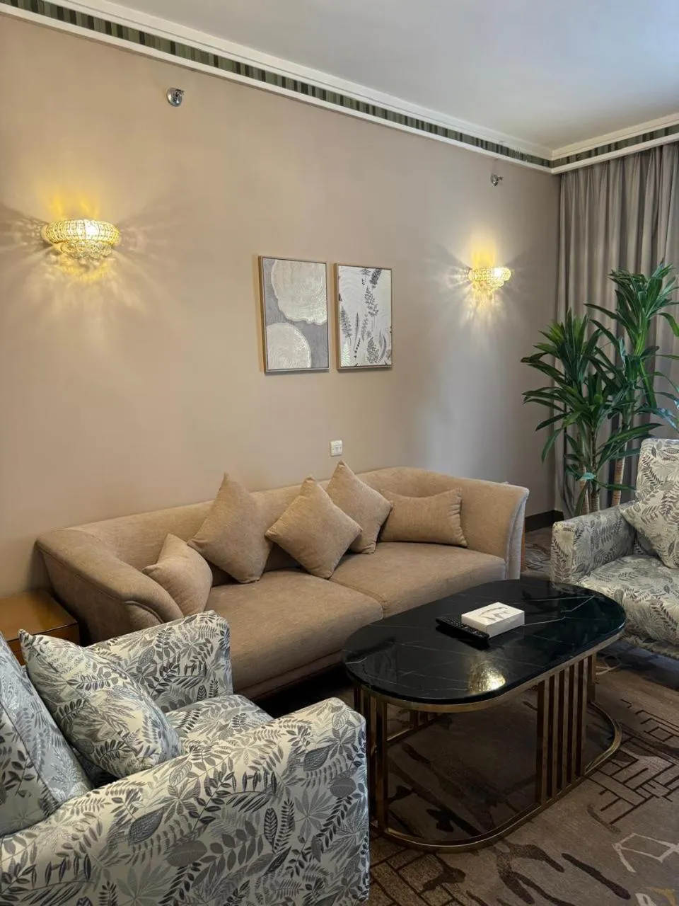 Seating area in Emaar Grand Hotel