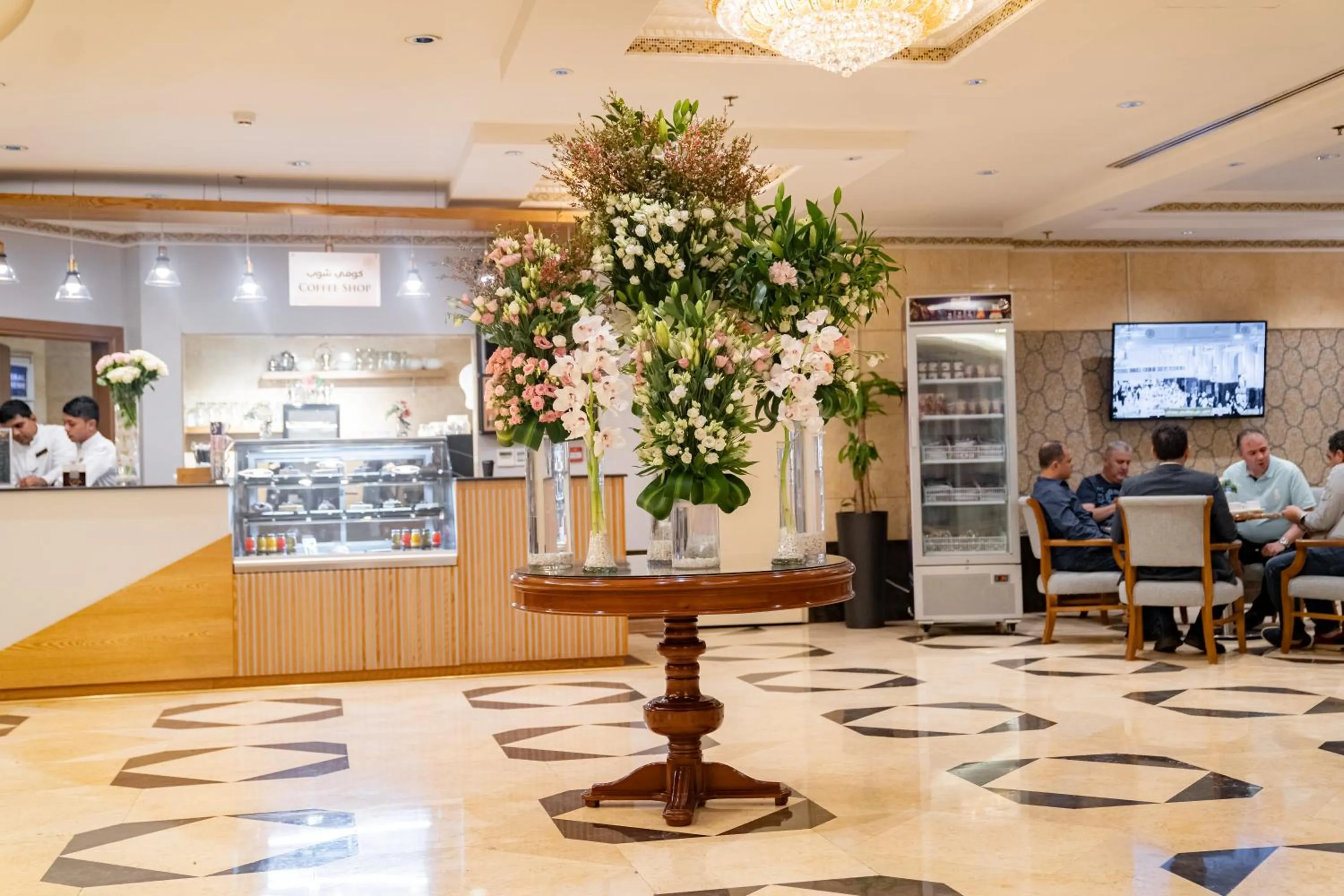 People in Emaar Grand Hotel