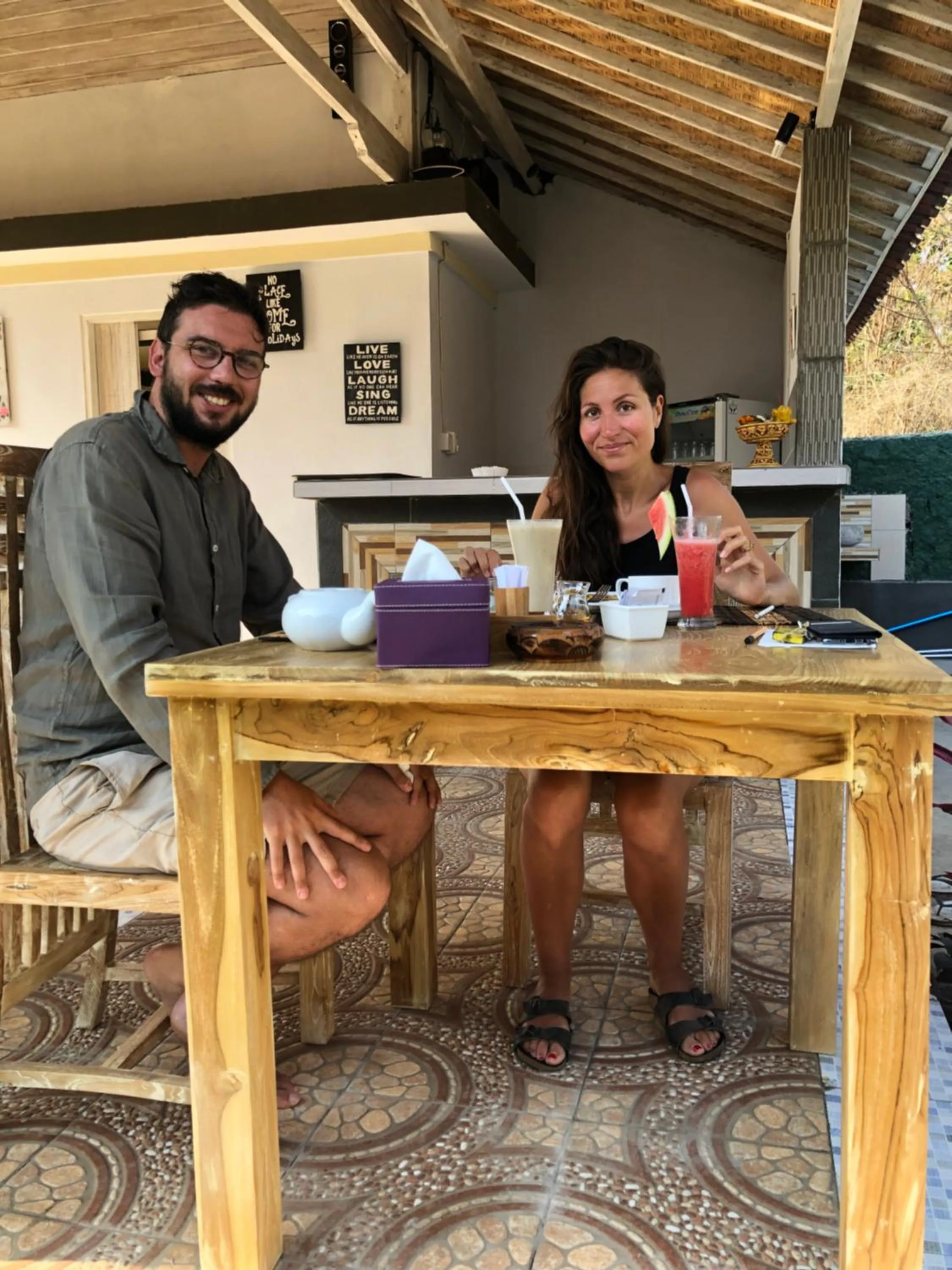 Guests in The Lucky Cottage
