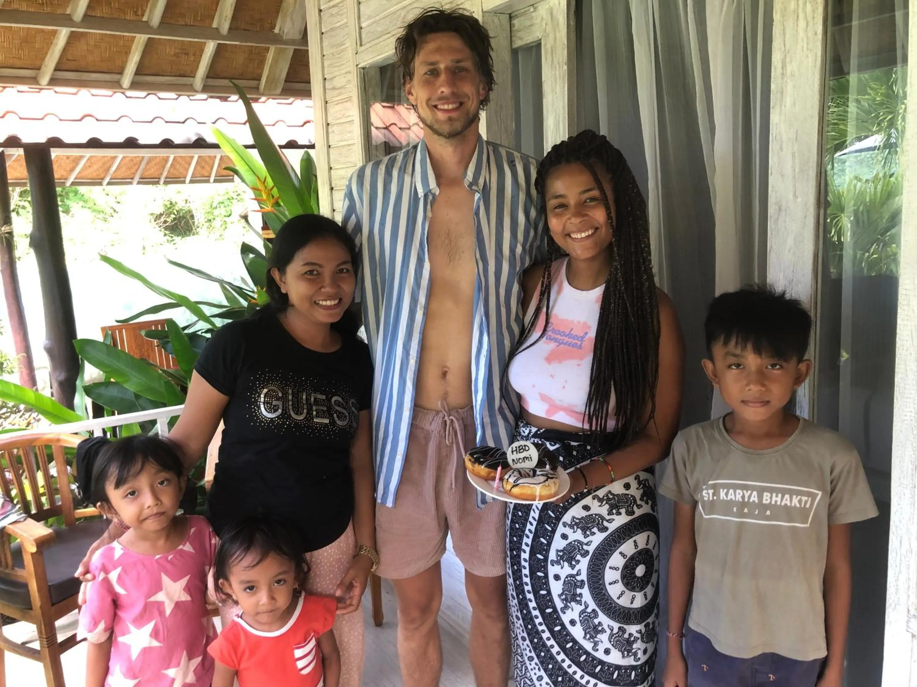 People in The Lucky Cottage