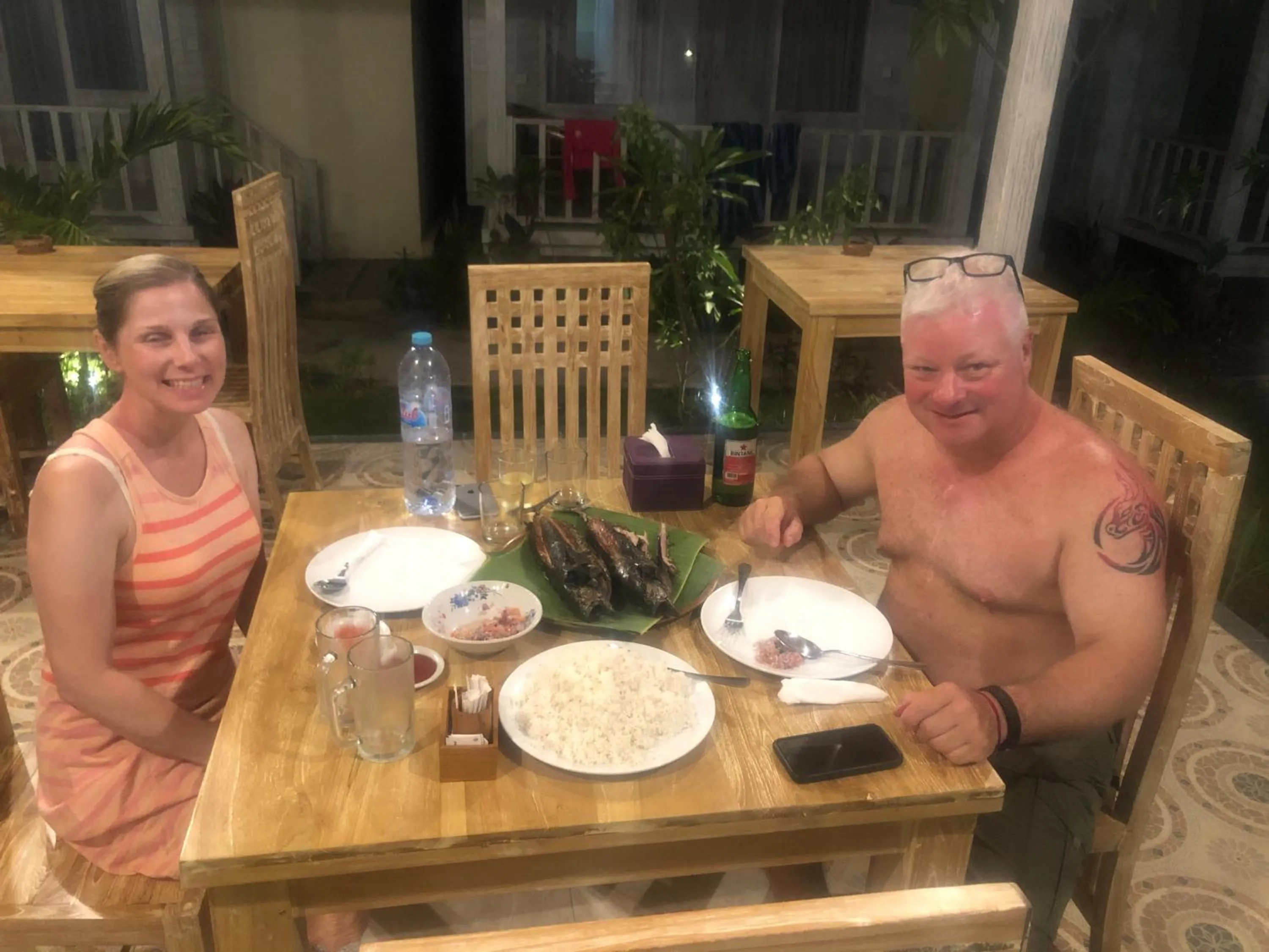 Guests in The Lucky Cottage