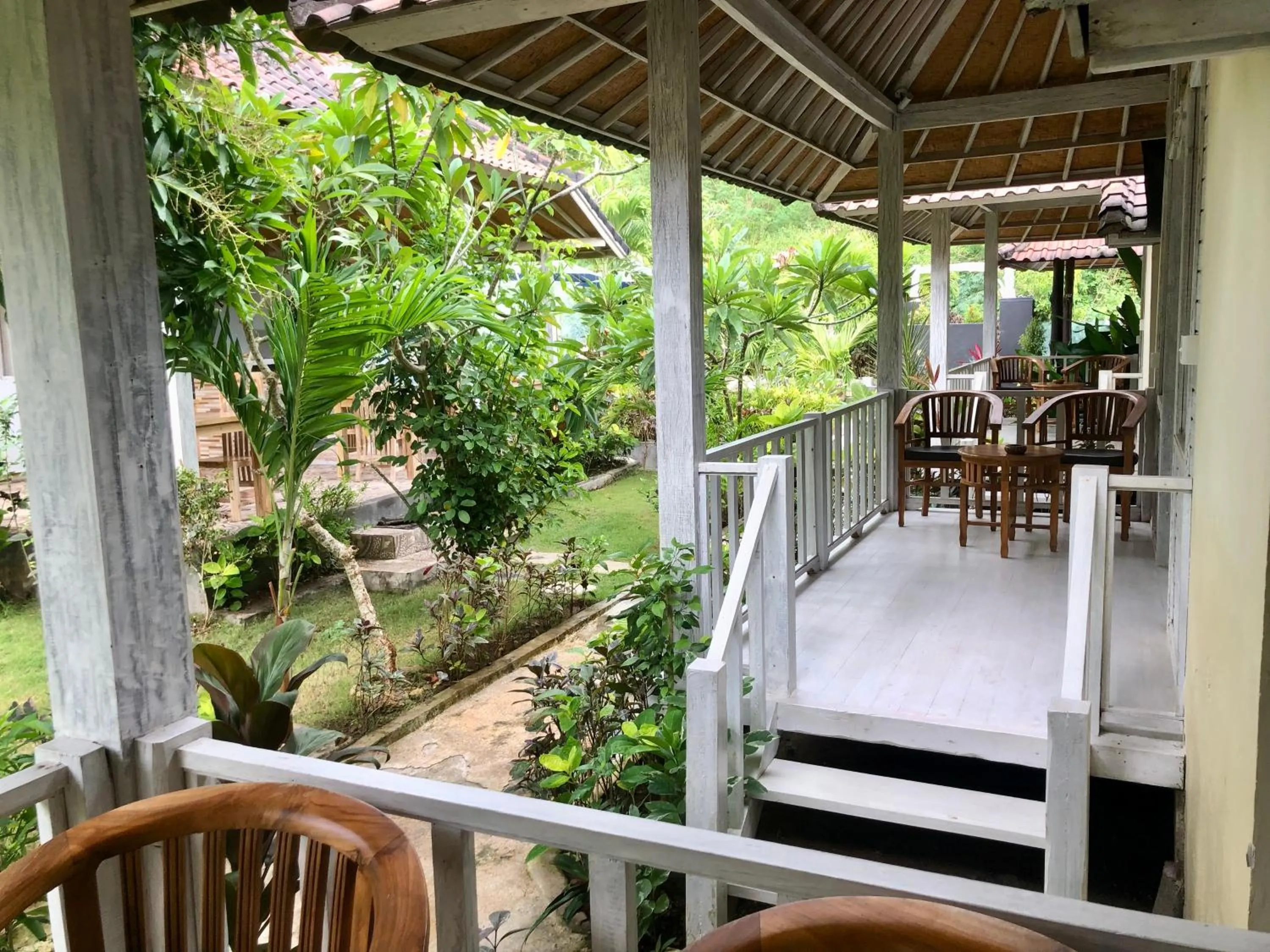 Garden in The Lucky Cottage