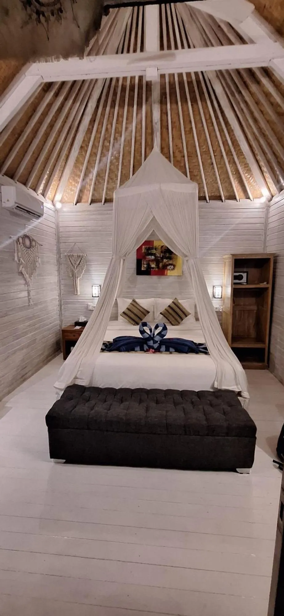 Bed in The Lucky Cottage