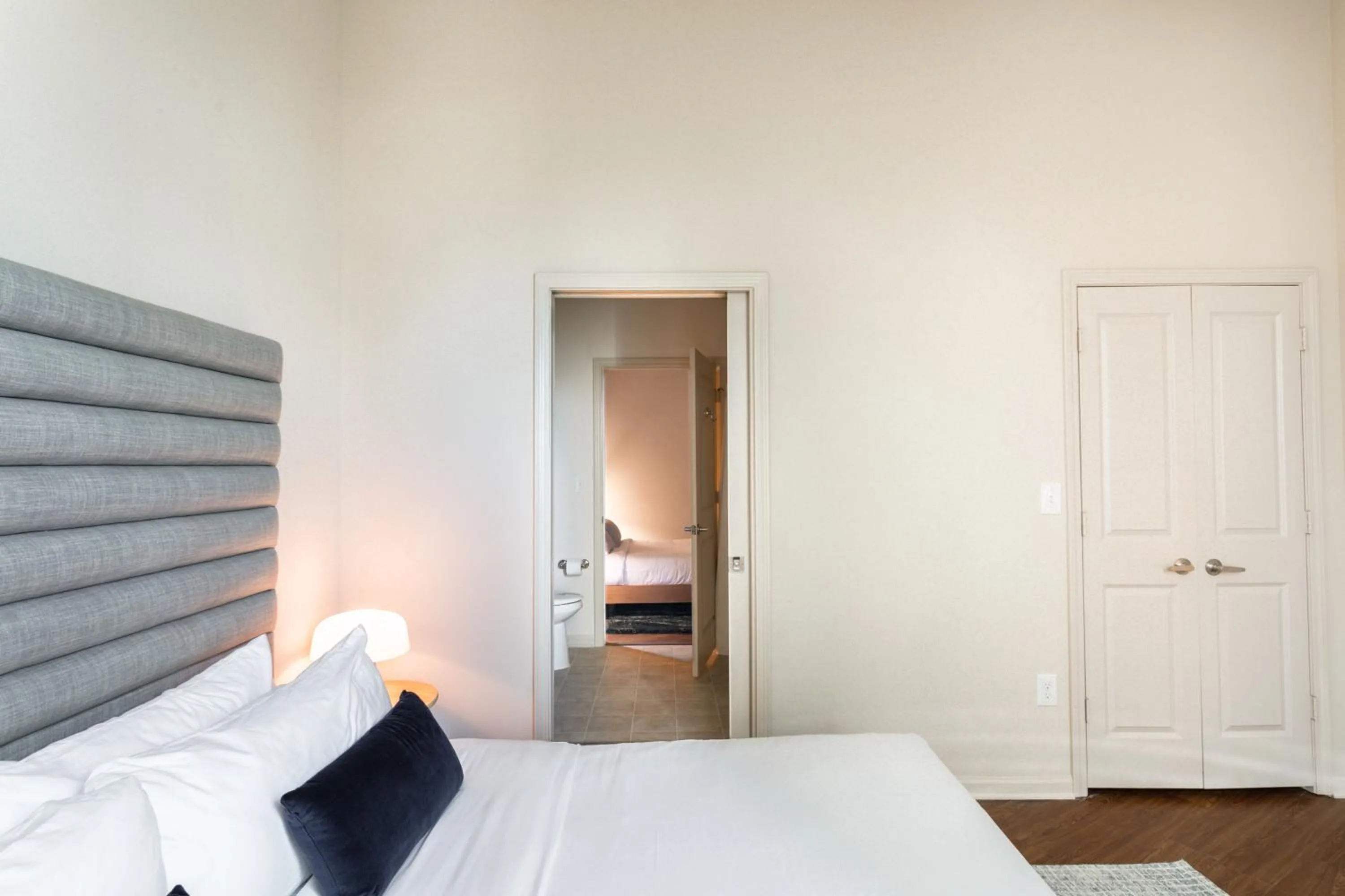 Bed in Mint House Greenville - Downtown