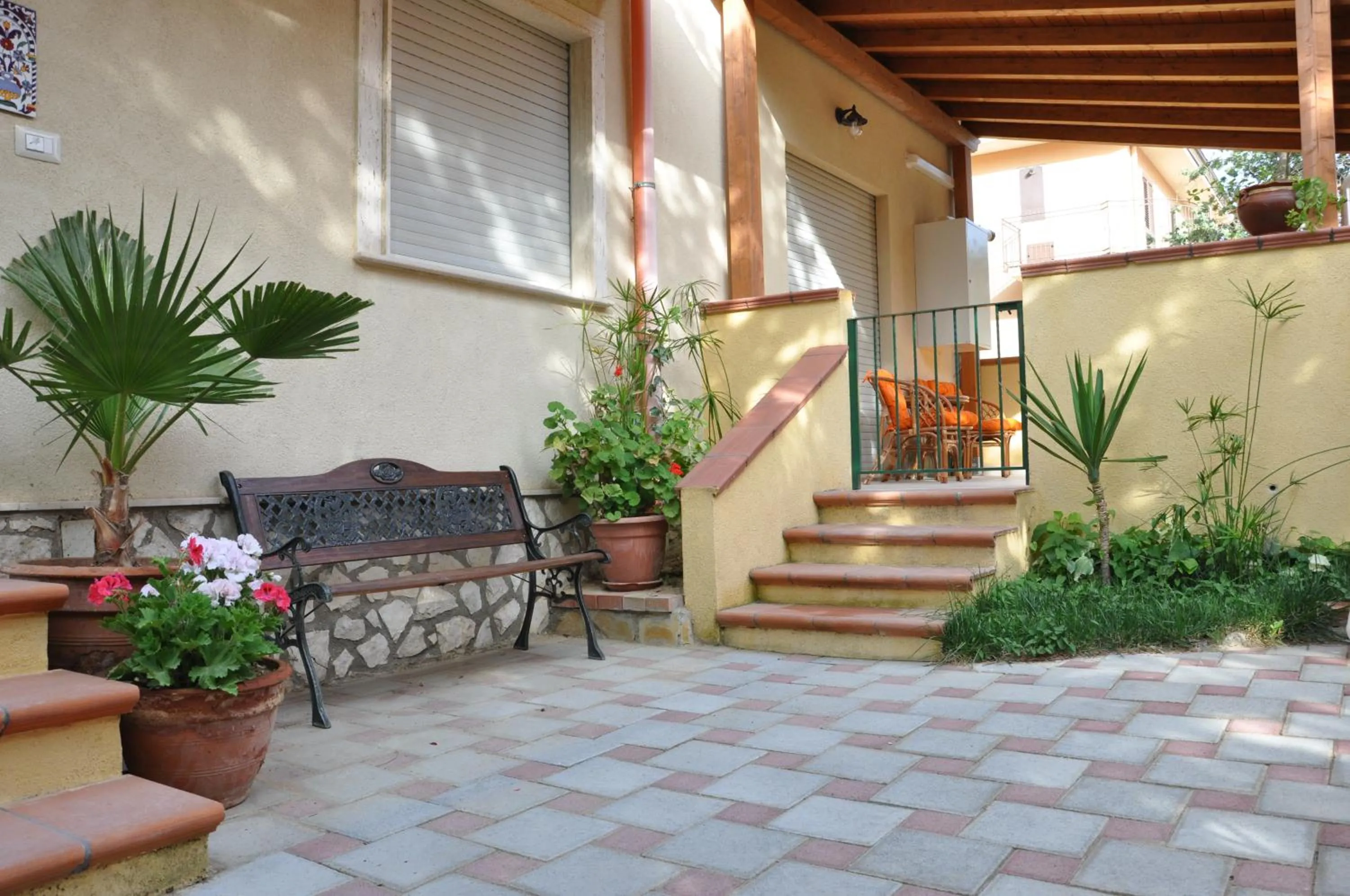 Patio in Villa Rahal