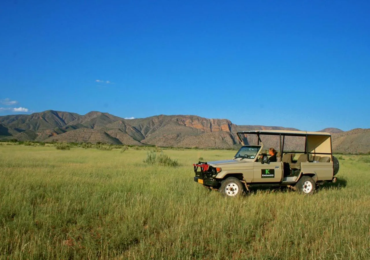 Natural landscape in Khowarib Lodge