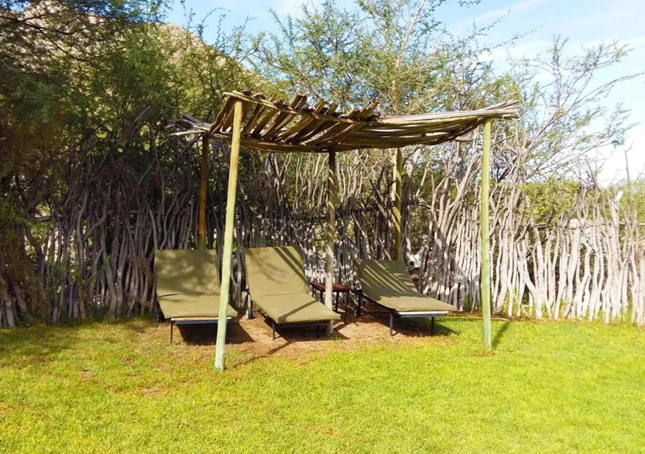 Garden in Khowarib Lodge