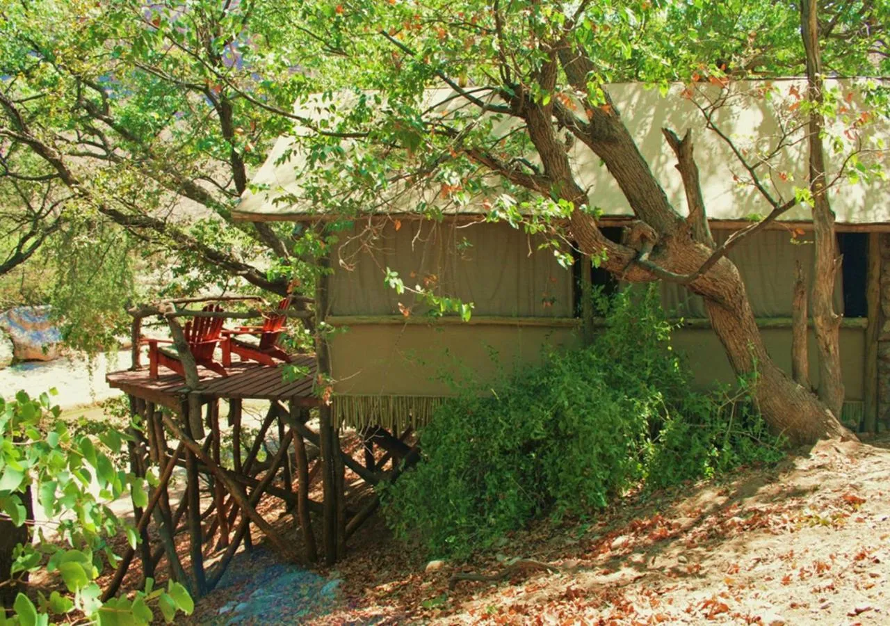 Property building in Khowarib Lodge