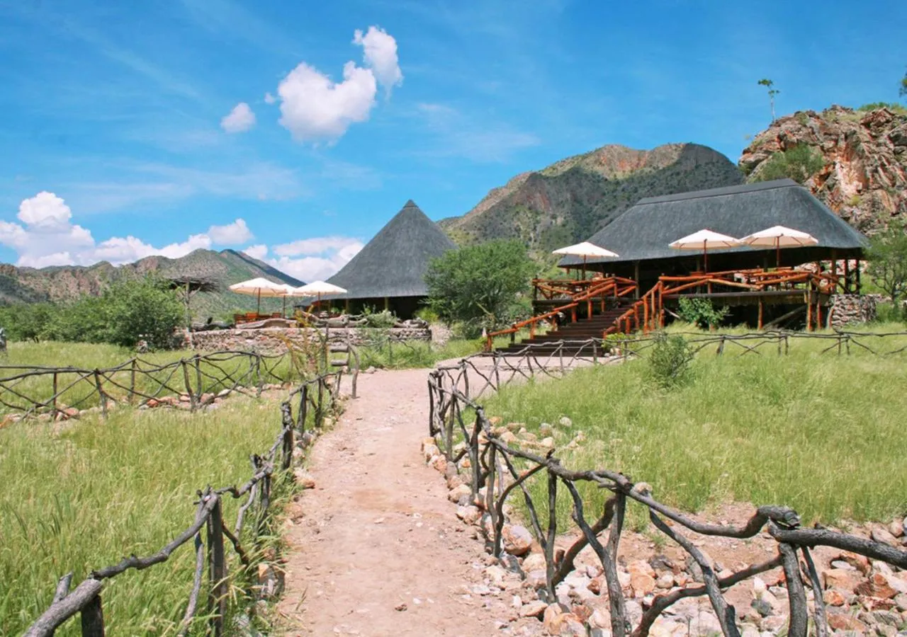 Property building in Khowarib Lodge