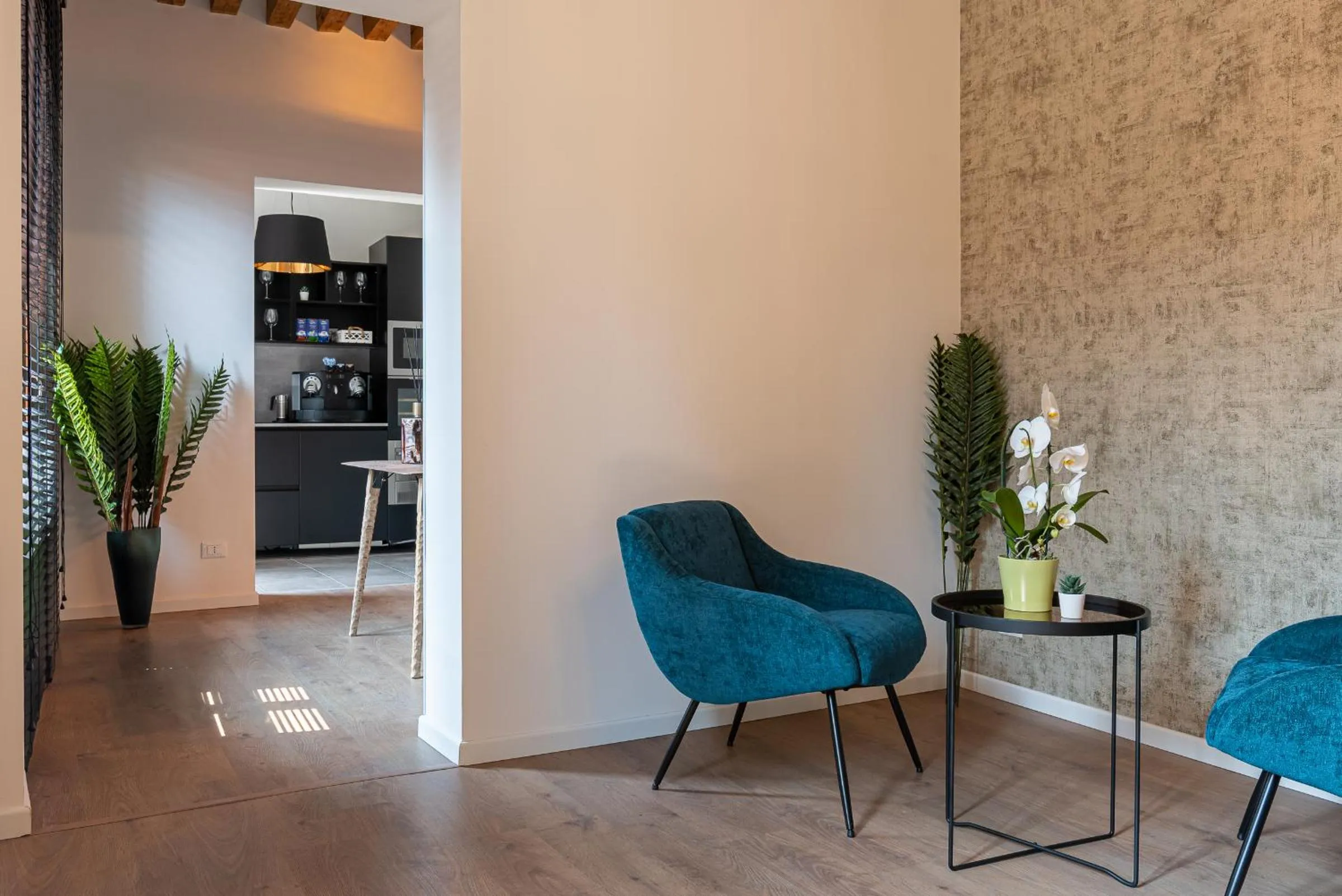 Living room in La Finestra sulle Beccarie