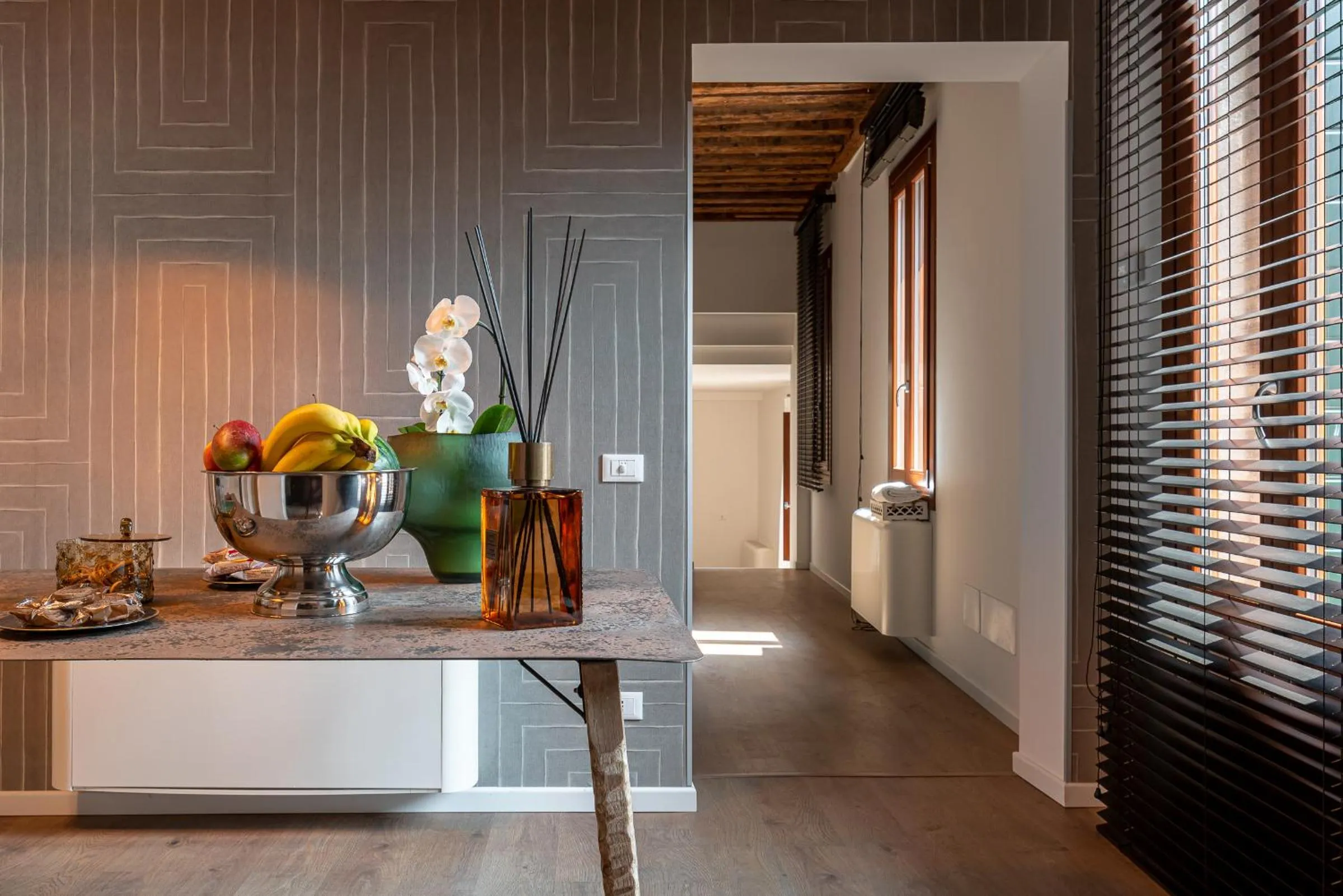 Lobby or reception in La Finestra sulle Beccarie