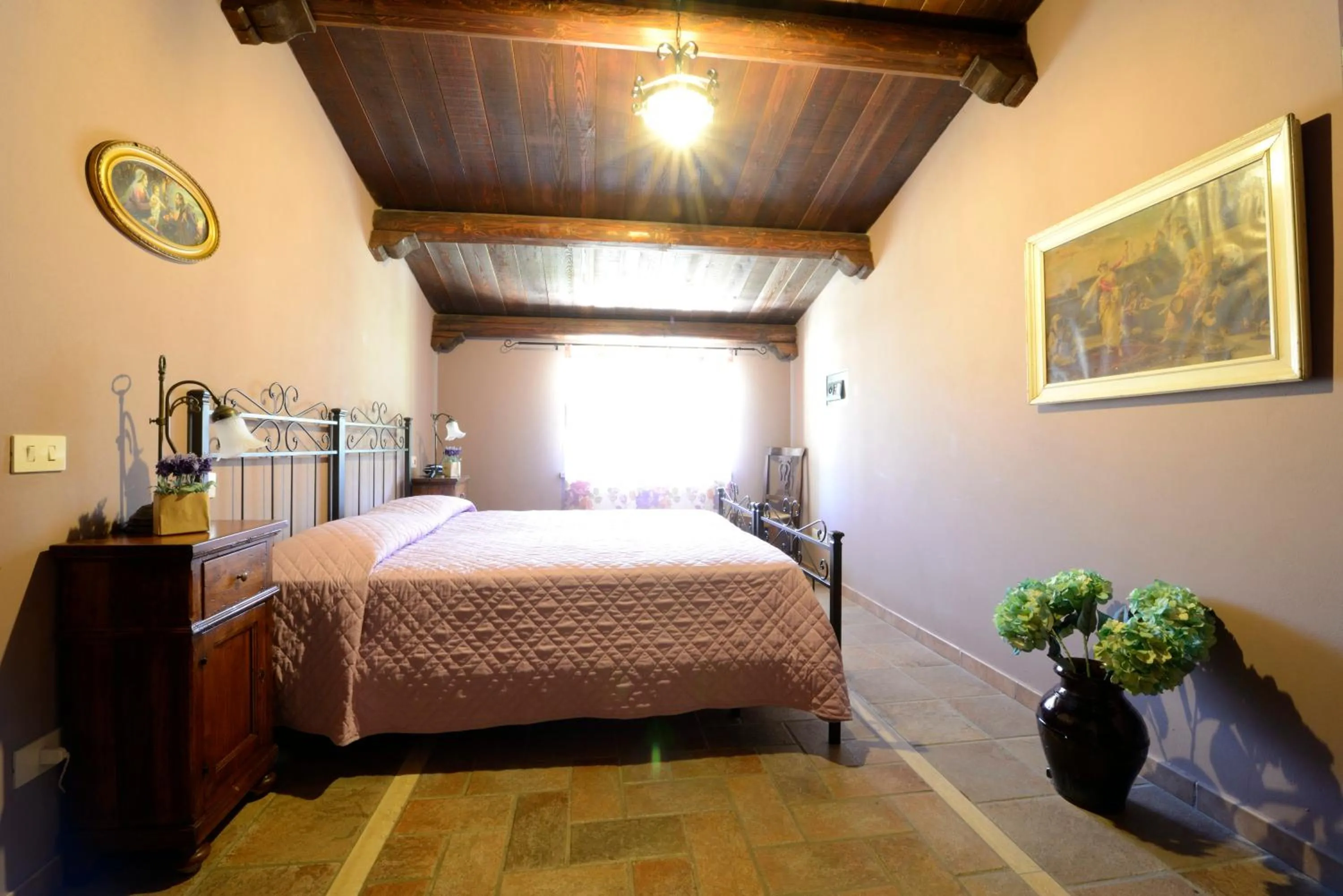 Bed in Agriturismo Le Querce di Assisi