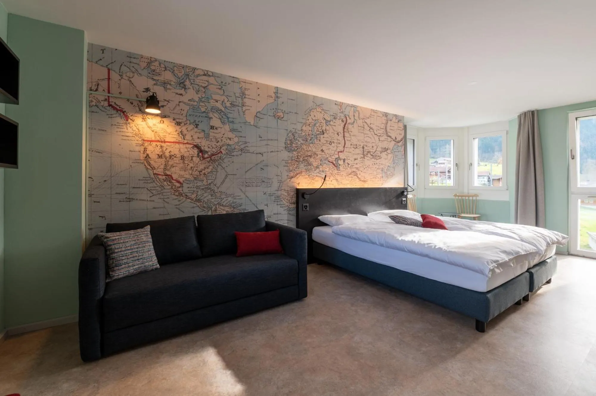 Photo of the whole room, Bed in Emma's B&B - Self Check-in Hotel