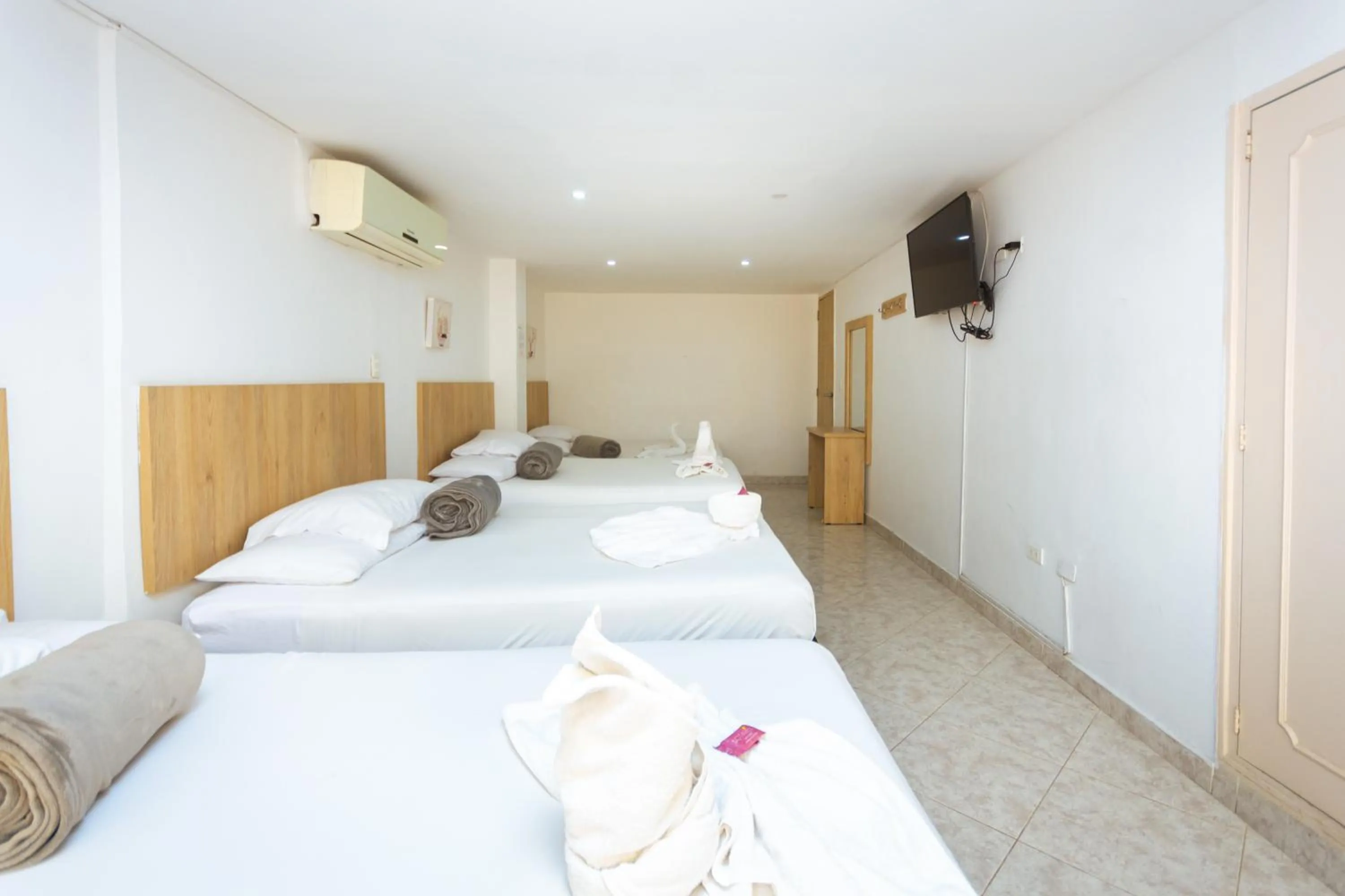 Bed in Hotel Colores Boutique