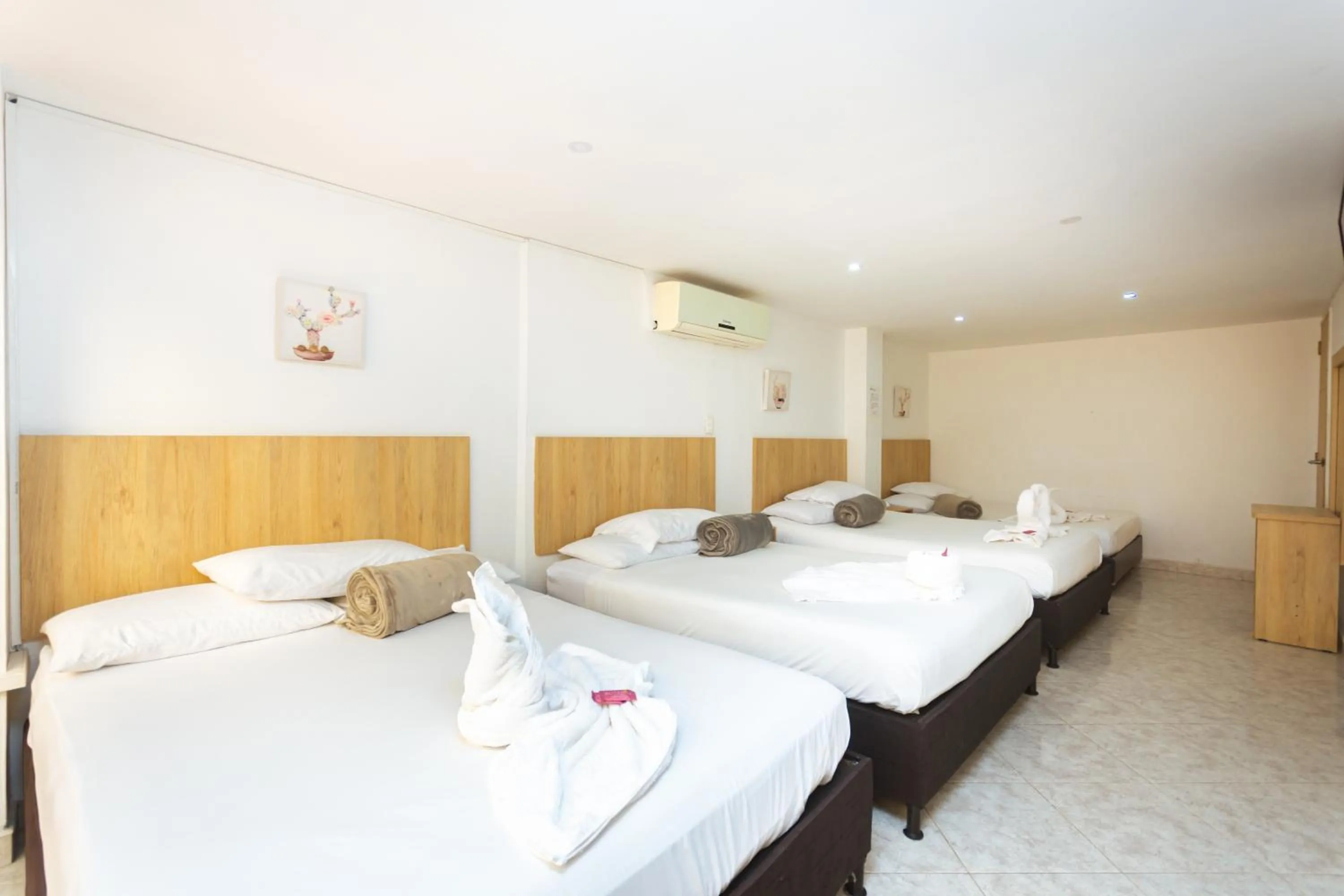 Bed in Hotel Colores Boutique