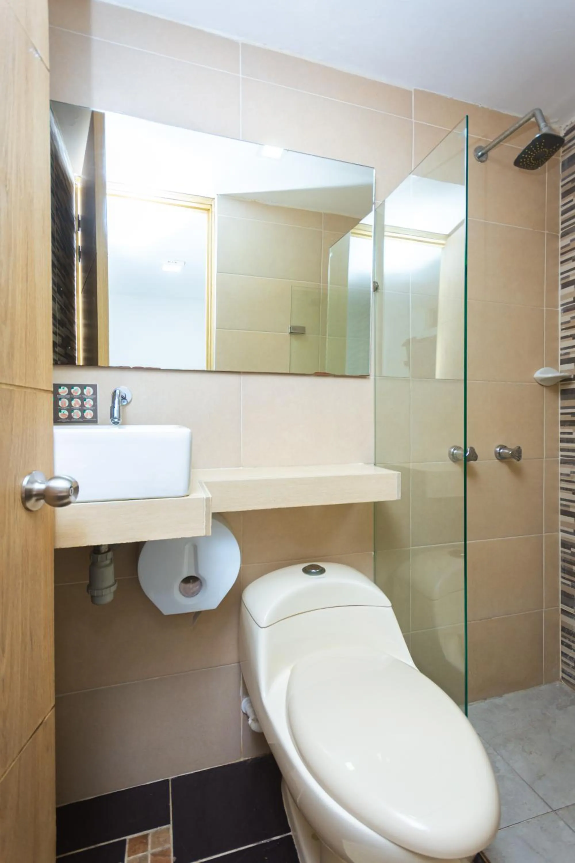 Shower in Hotel Colores Boutique