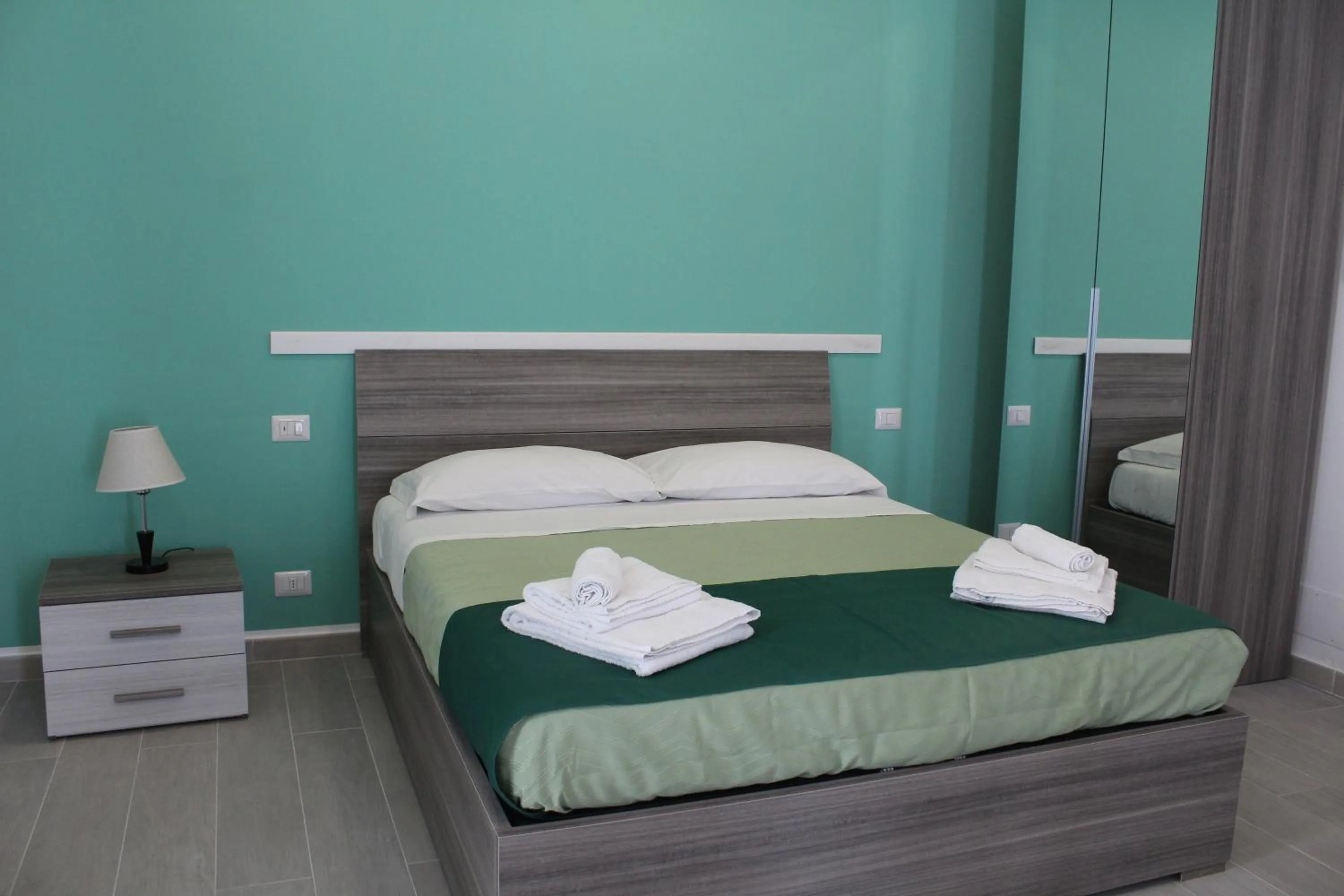 Bed in Naxos Laguna Beach