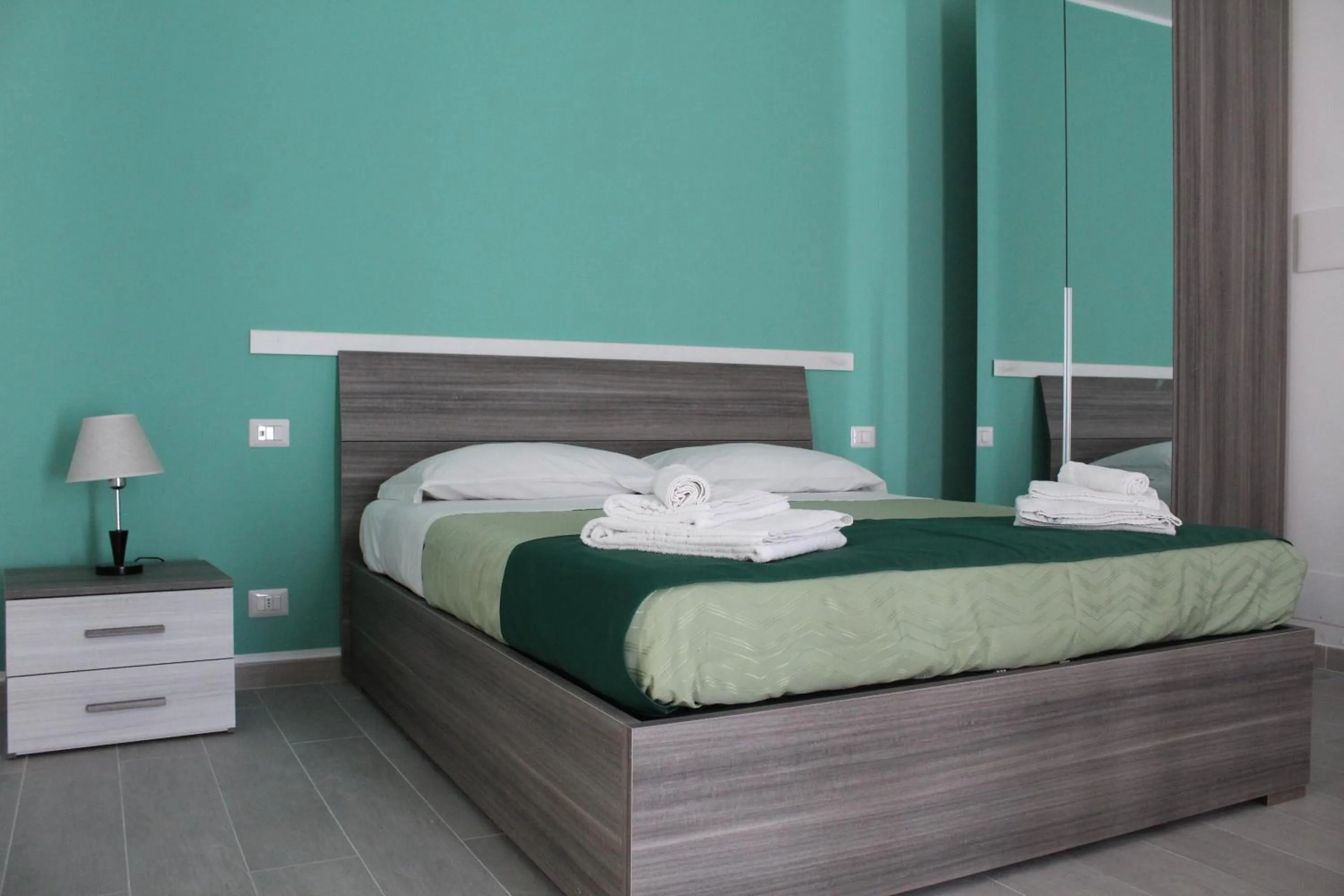 Bed in Naxos Laguna Beach