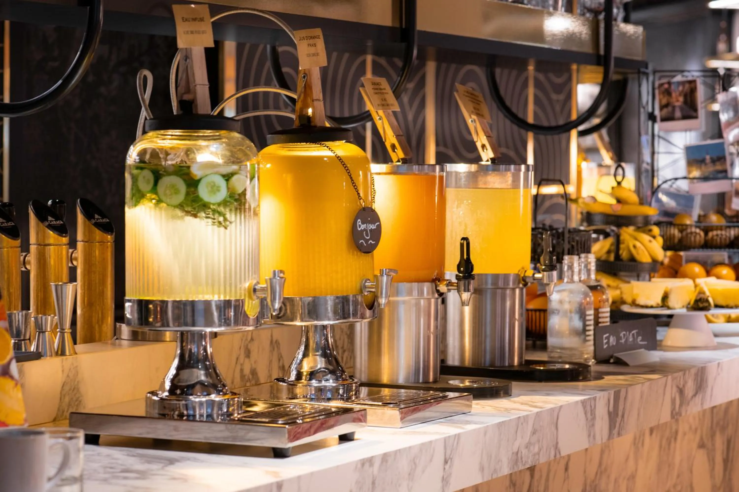 Buffet breakfast in Mercure Lyon Centre Saxe Lafayette