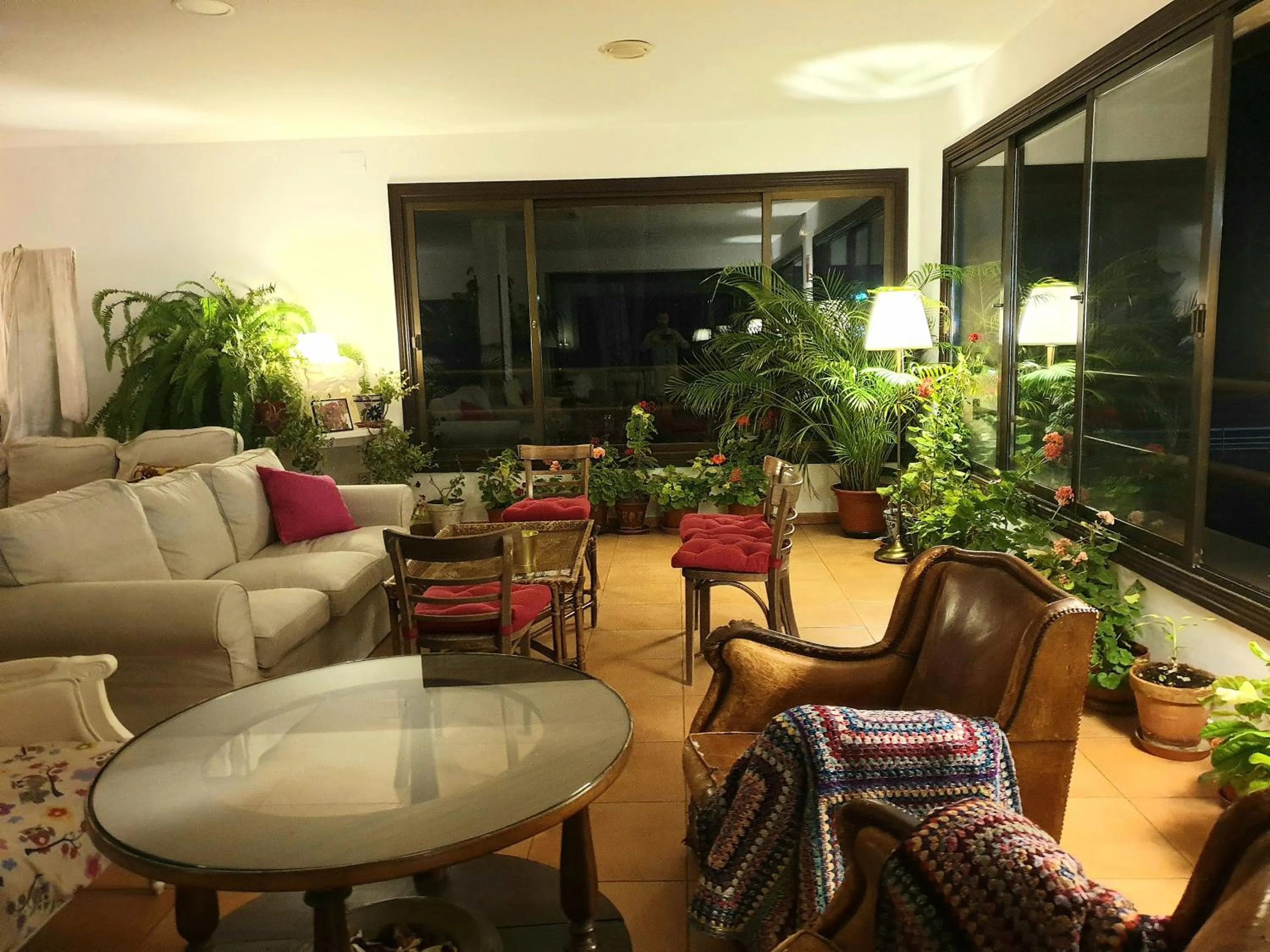 Living room in El Rincón de la ESPE