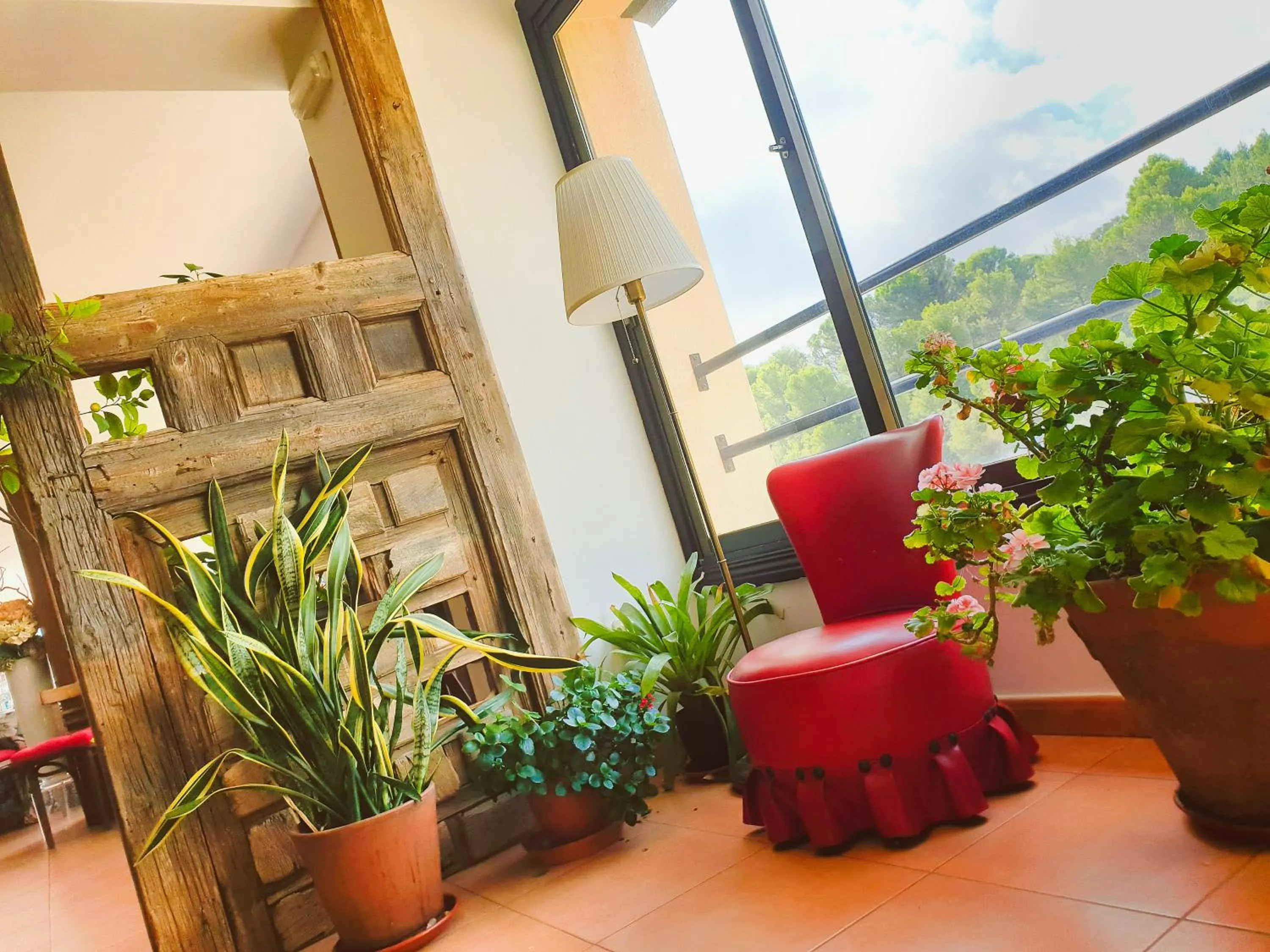 Living room in El Rincón de la ESPE