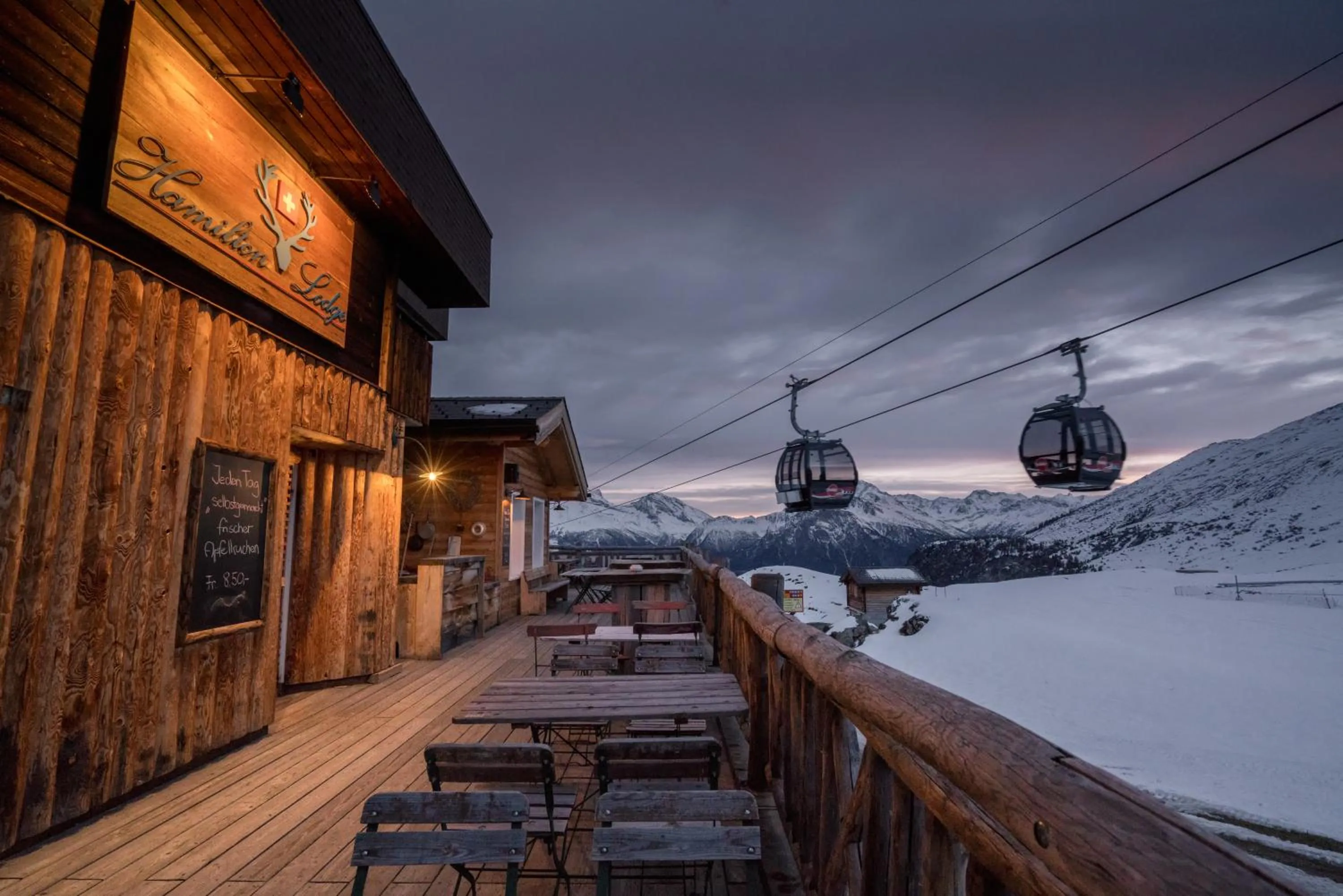 Mountain view in Hamilton Lodge & Spa