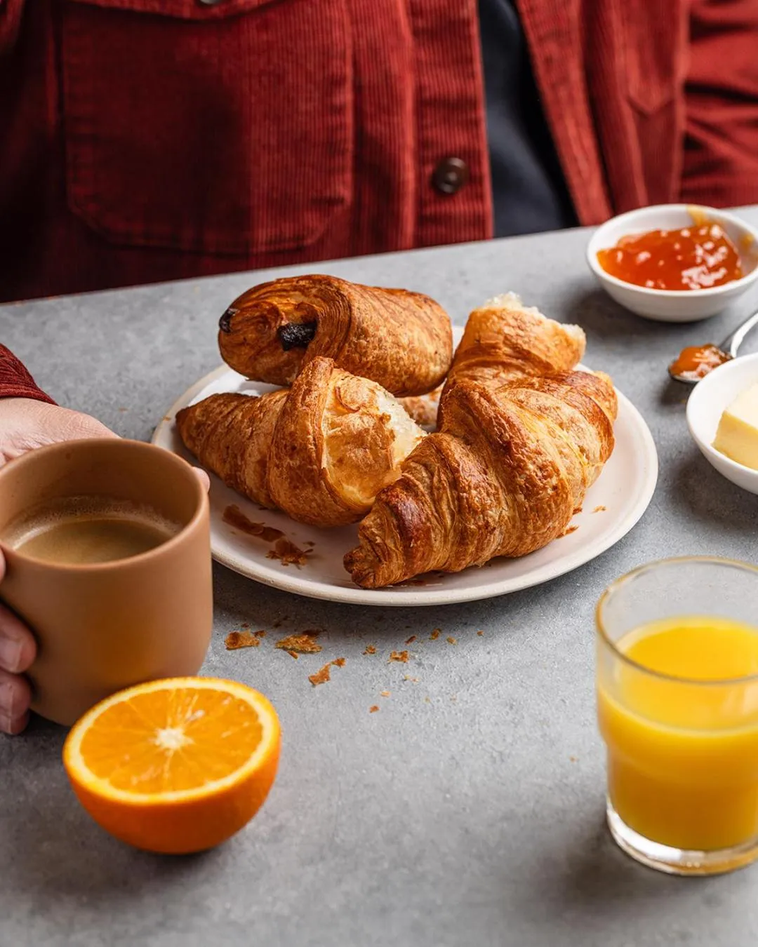 Breakfast in ibis Budget Caen Memorial