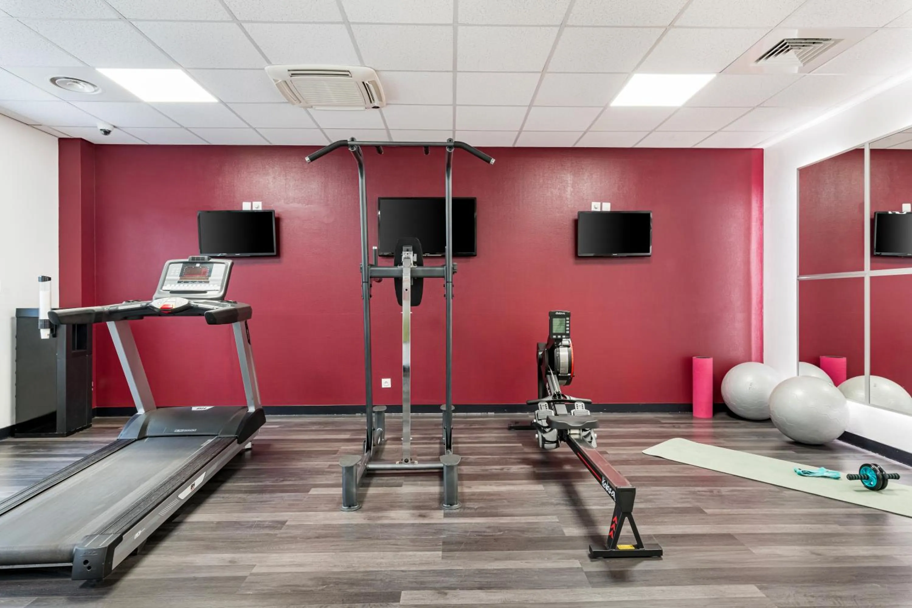Fitness centre/facilities in Appart hôtel Q7 Lodge Lyon 7