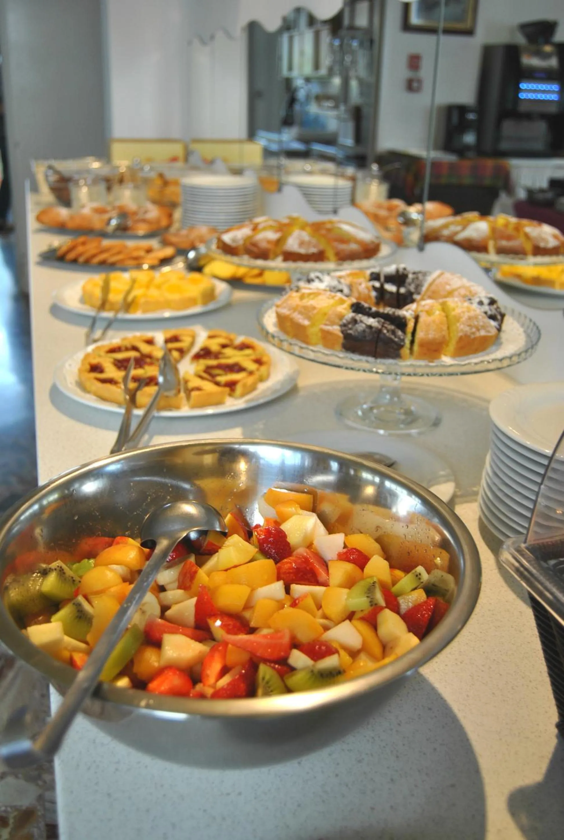 Buffet breakfast in Hotel Samoa