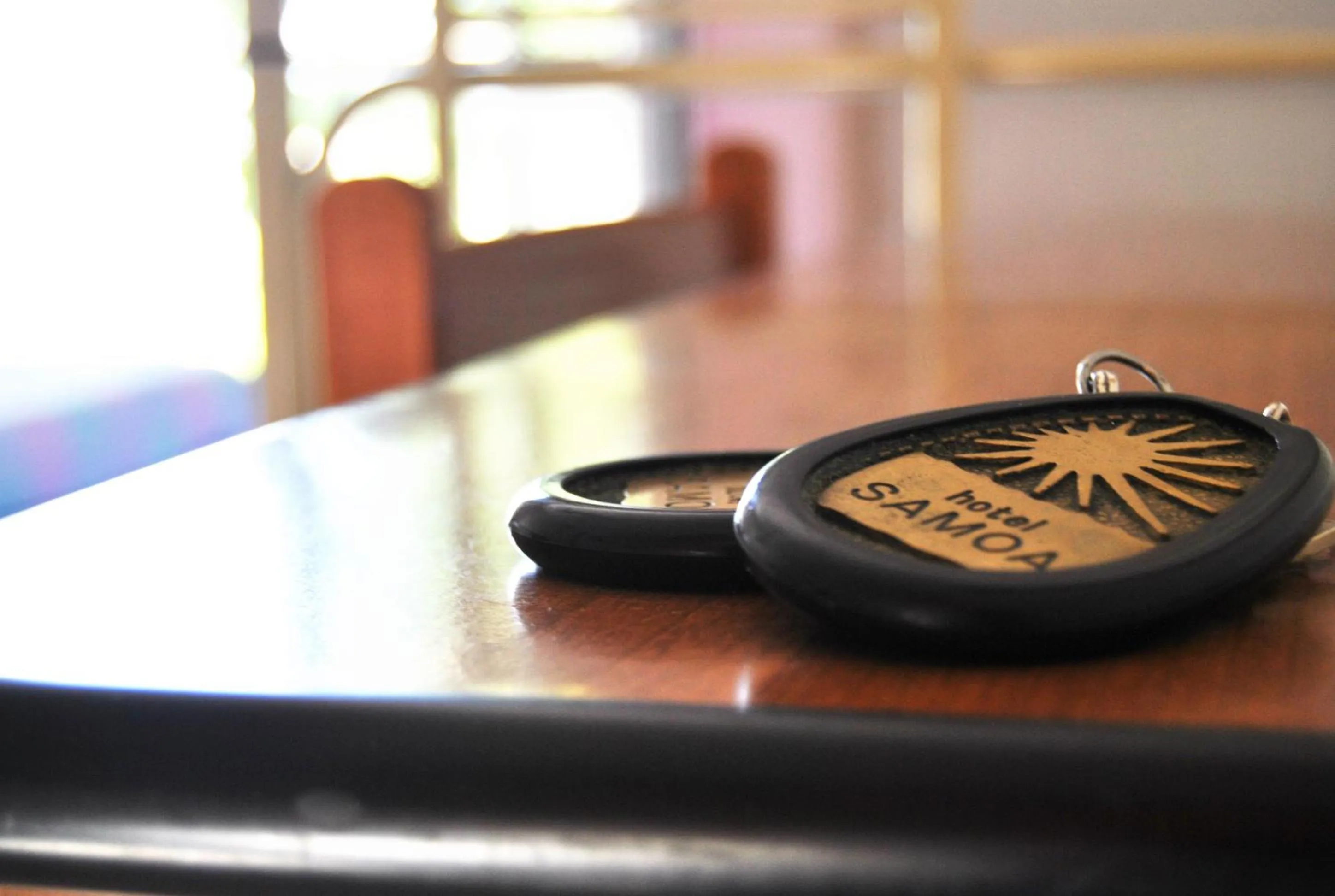 Logo/Certificate/Sign in Hotel Samoa