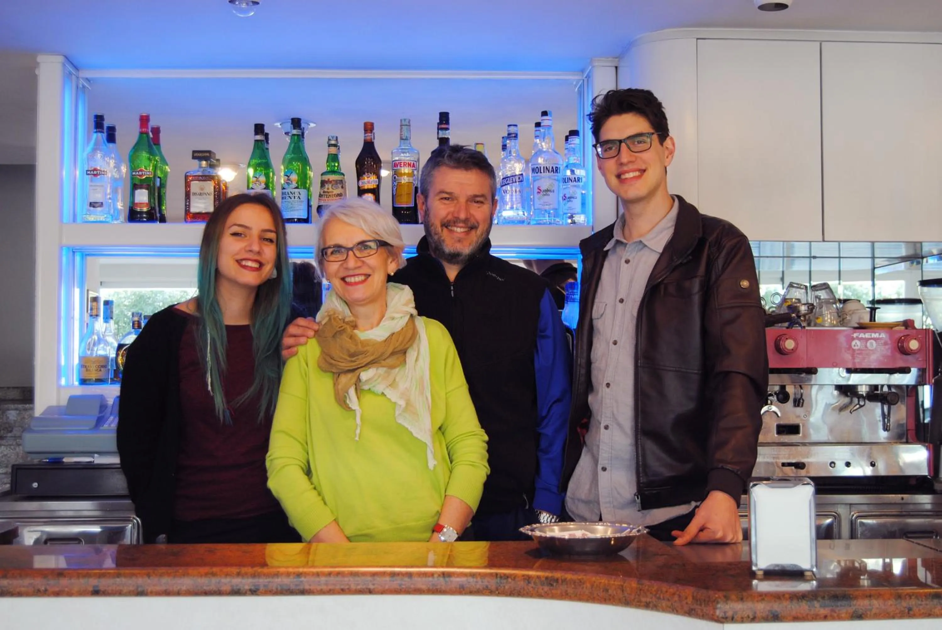 Family in Hotel Samoa