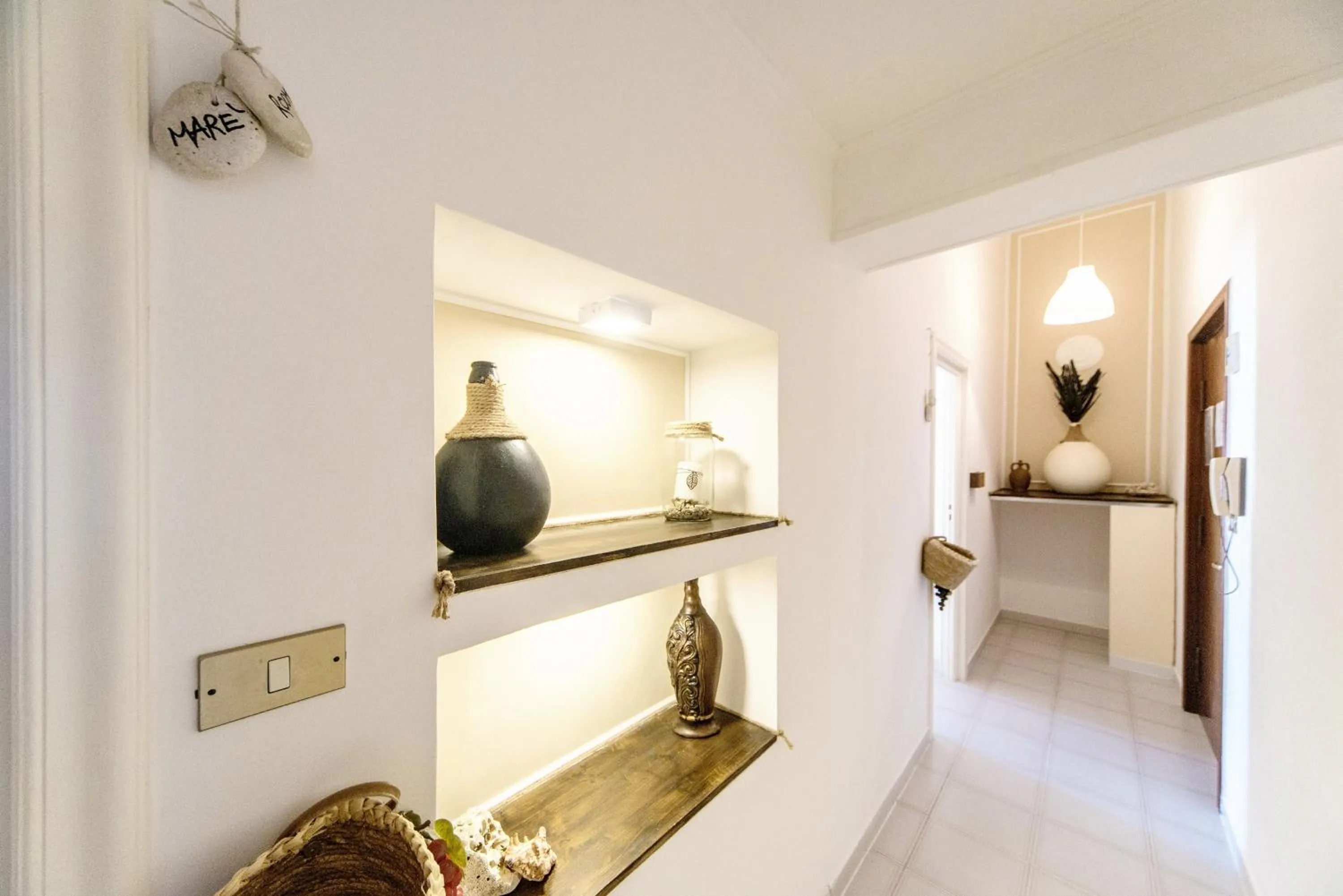 Decorative detail in B&B Camera a Sud Iris