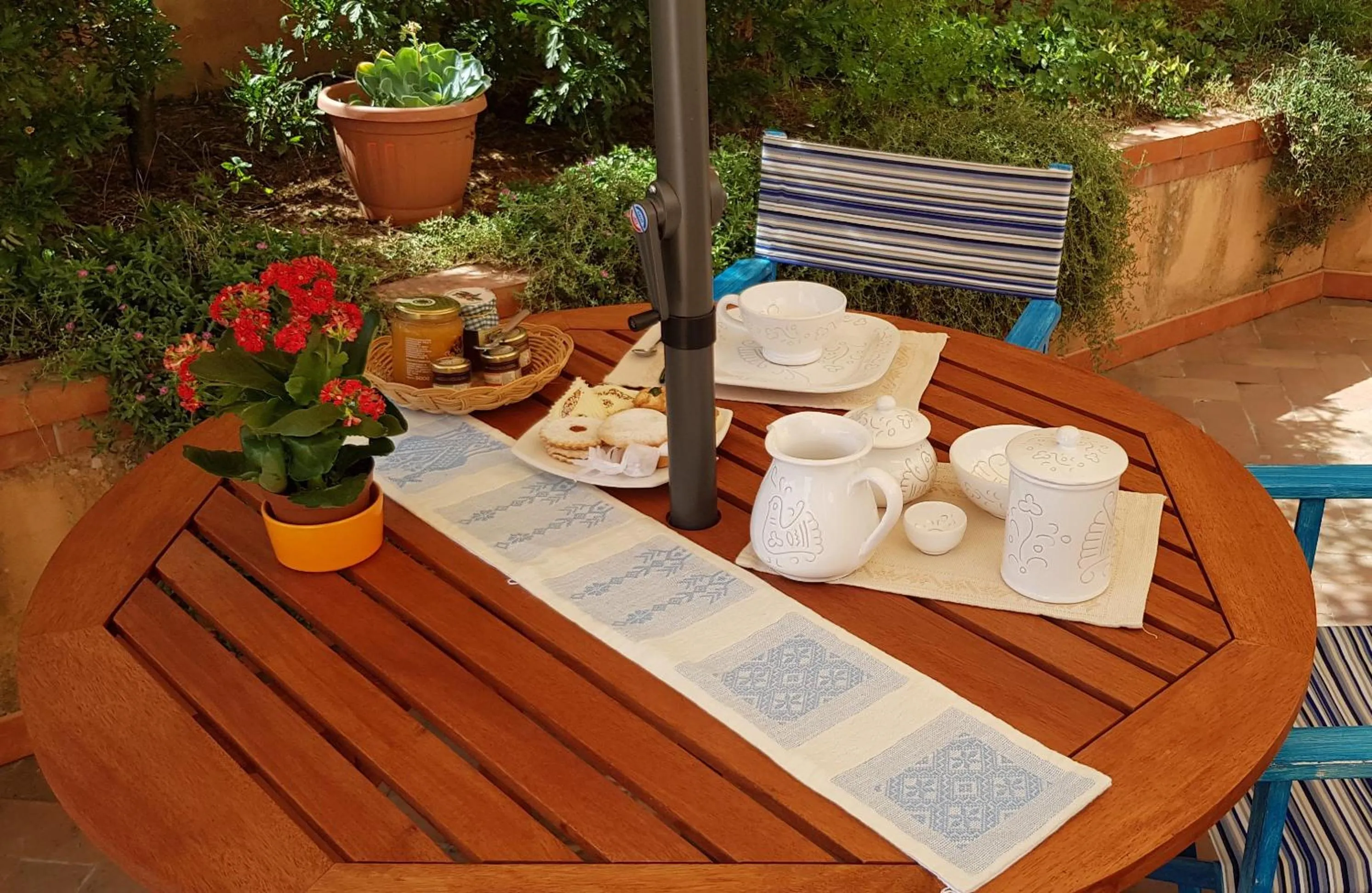 Balcony/Terrace in Le pavoncelle blu