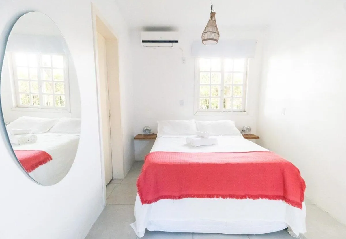 Bed in Pousada Quinta da Margem