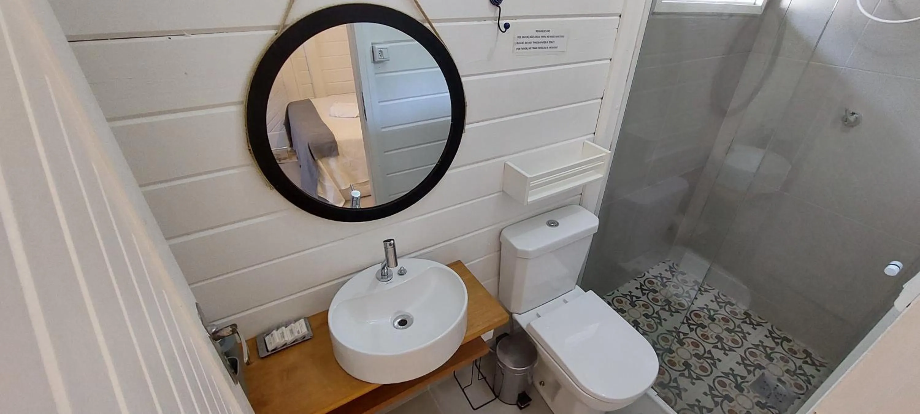 Bathroom in Pousada Quinta da Margem