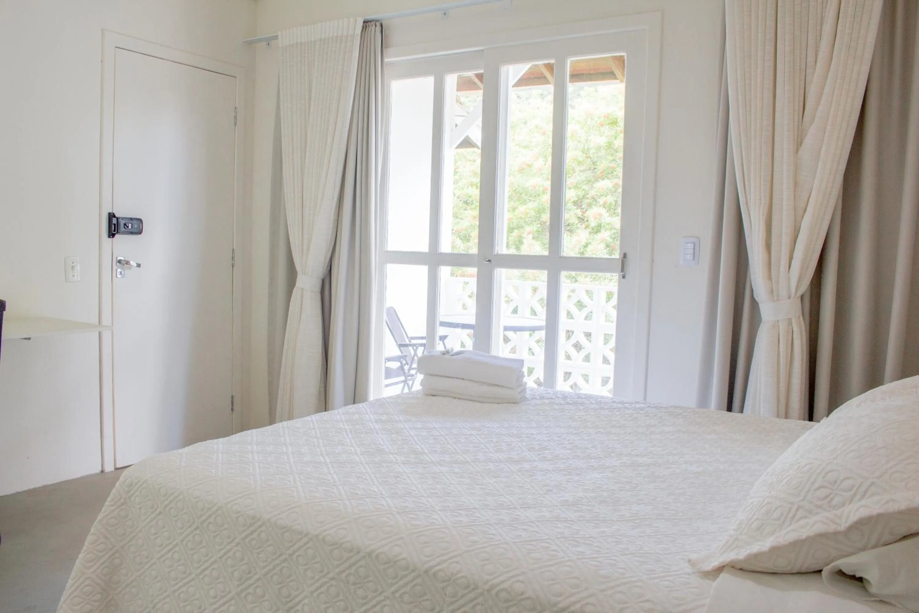 Bed in Pousada Quinta da Margem