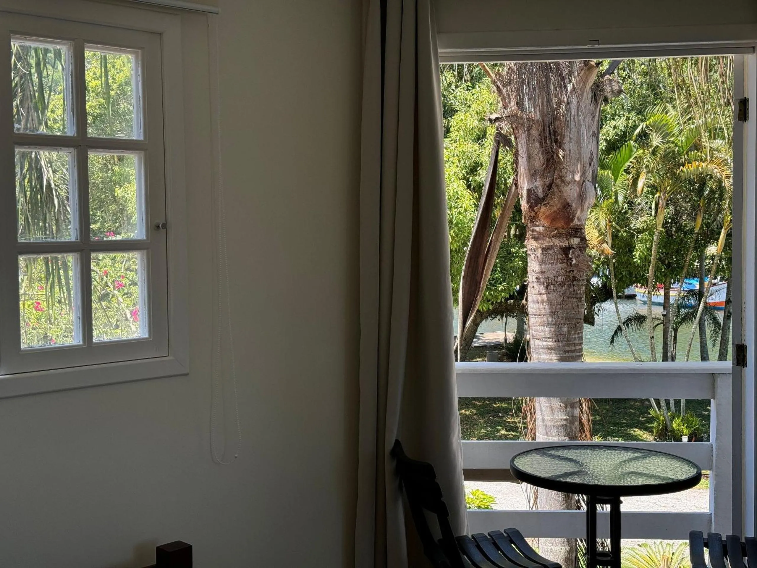 Garden view in Pousada Quinta da Margem