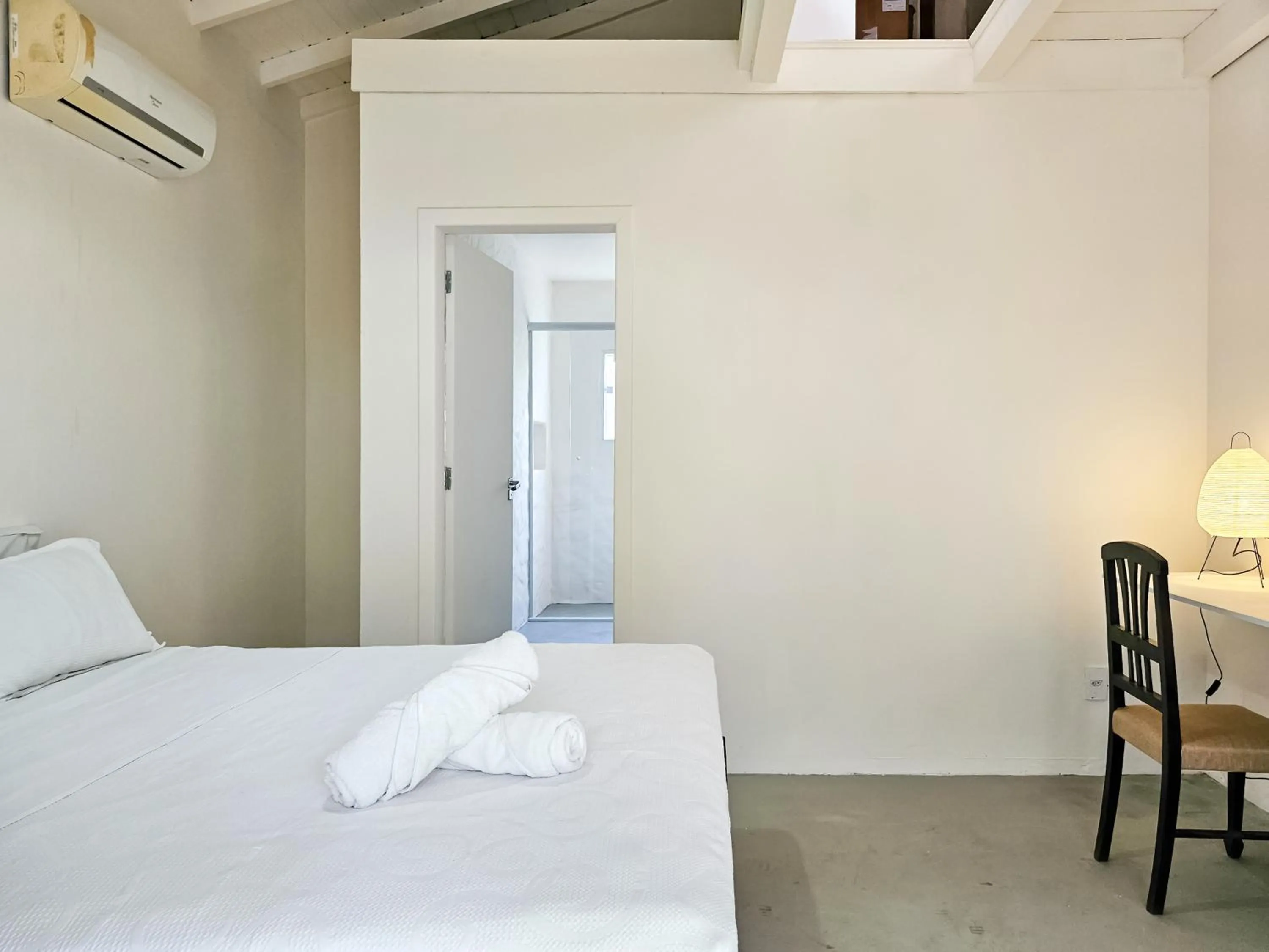 Bed in Pousada Quinta da Margem