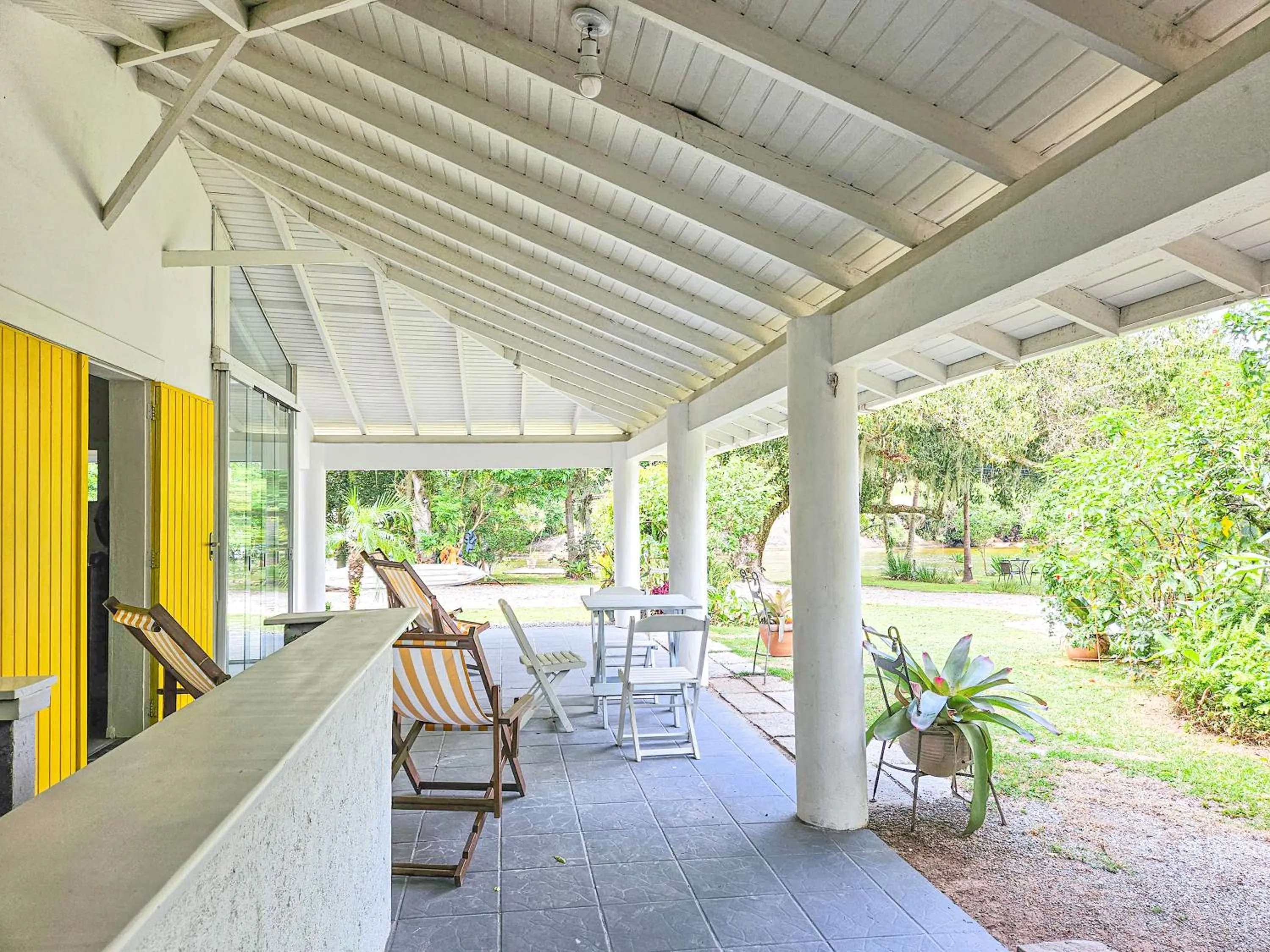 Patio in Pousada Quinta da Margem