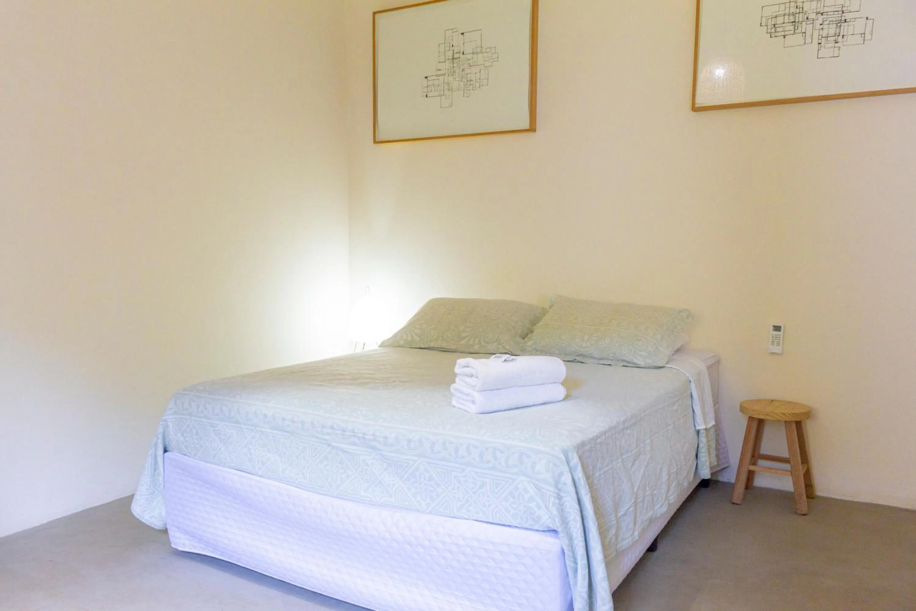 Bed in Pousada Quinta da Margem