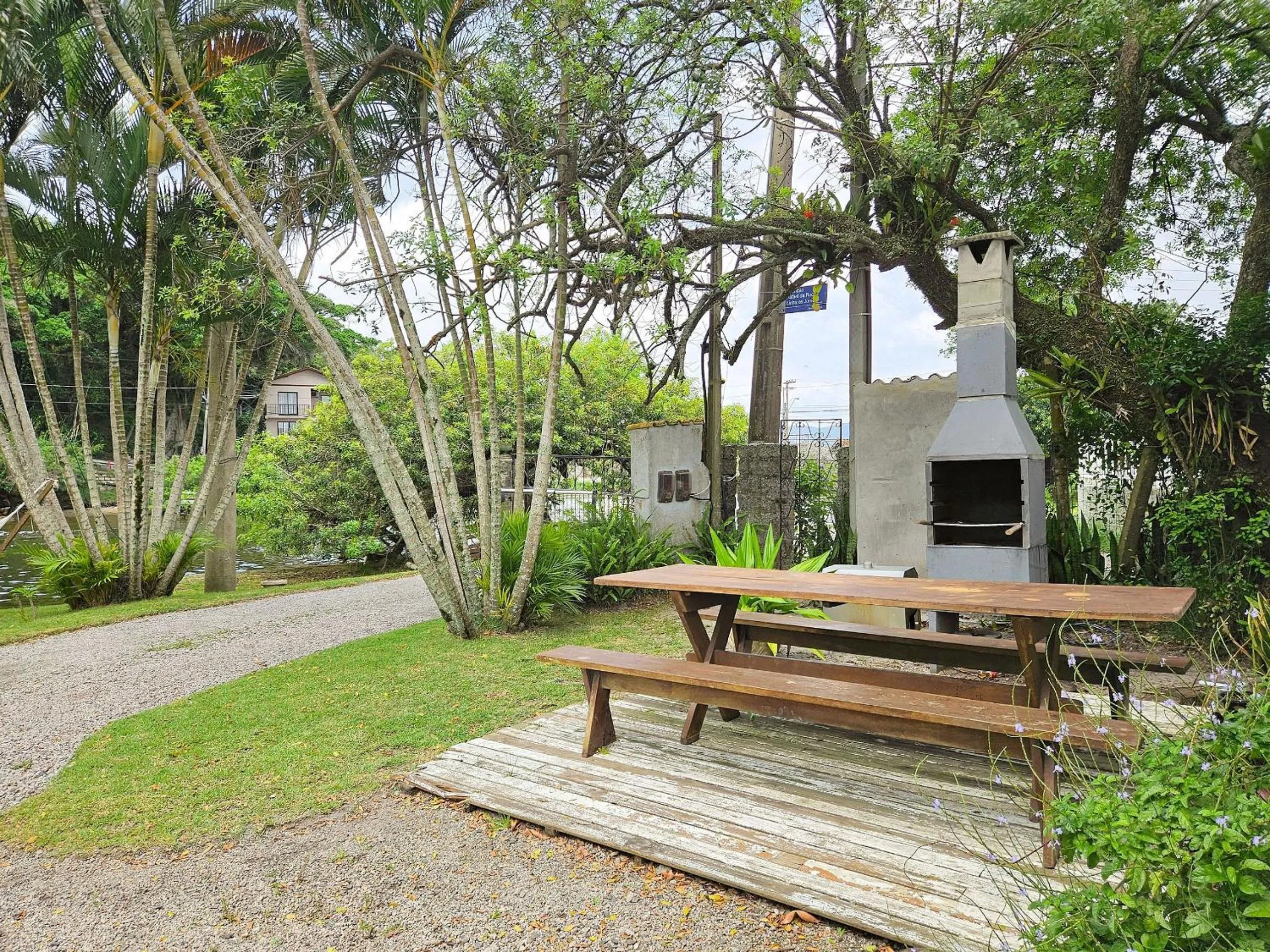 BBQ facilities in Pousada Quinta da Margem