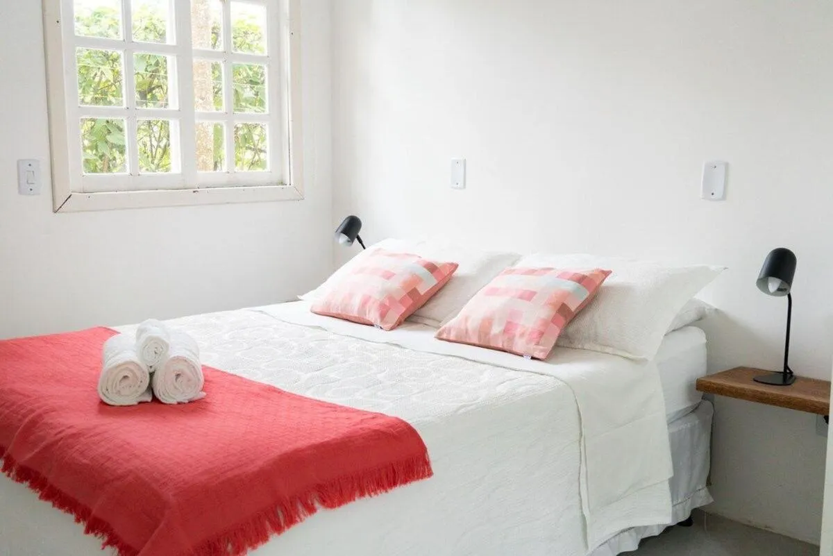 Bed in Pousada Quinta da Margem