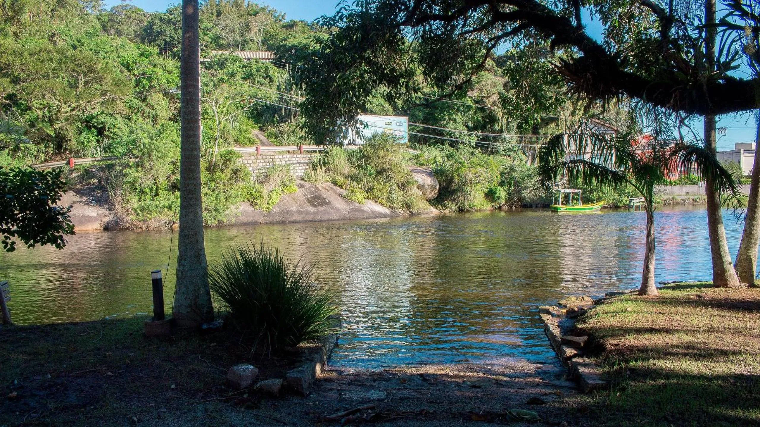 Garden view in Pousada Quinta da Margem